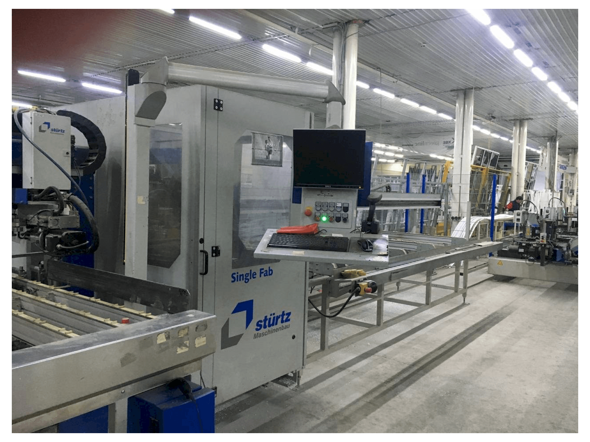 Koneen Sturtz NFZ-JC-JM-160-X etunäkymä