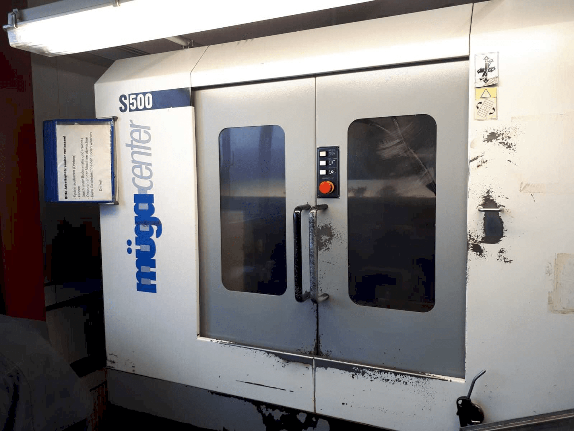 Koneen Muga S500 etunäkymä