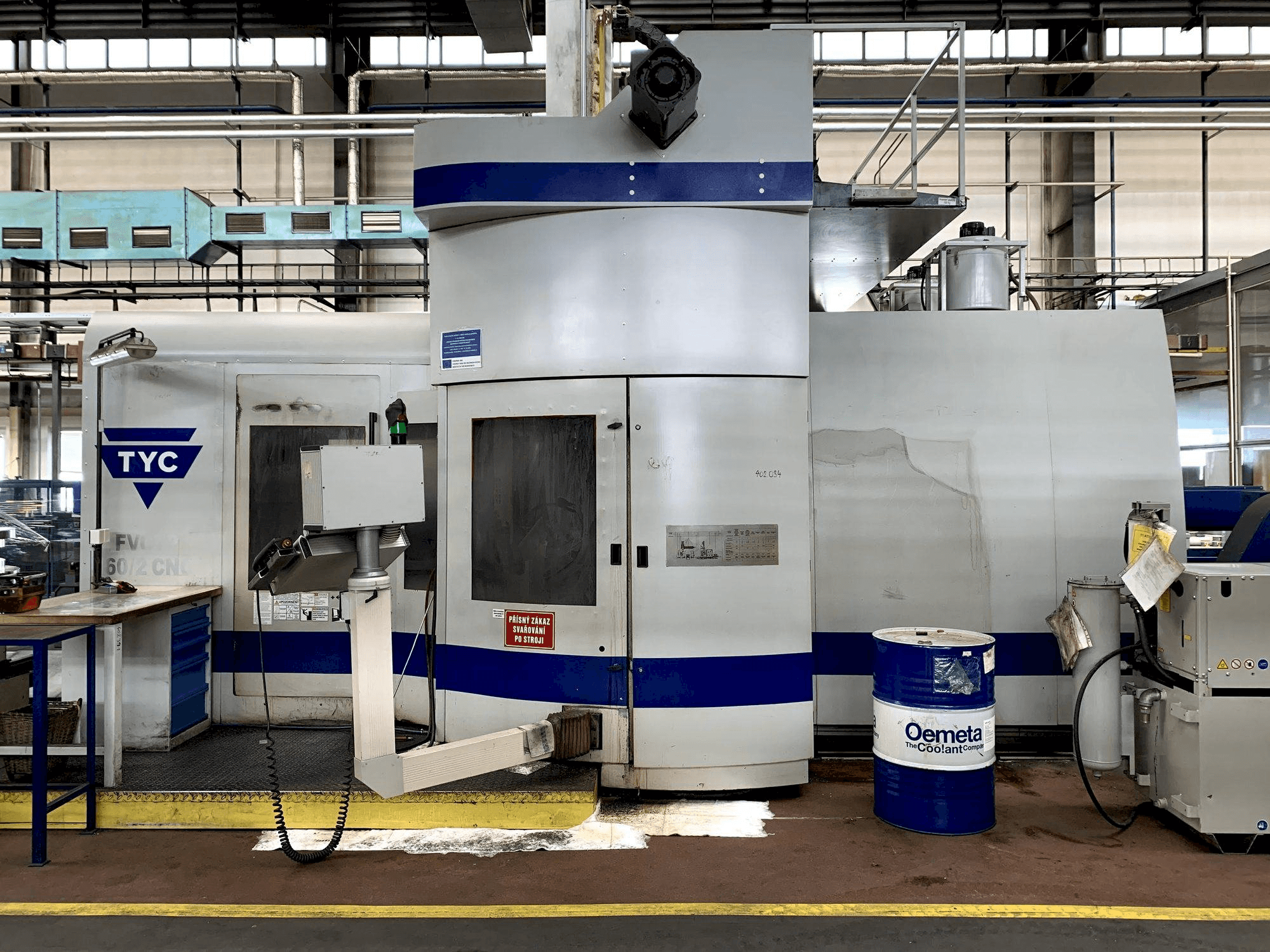 Koneen TYC FVCTP 160/2 etunäkymä