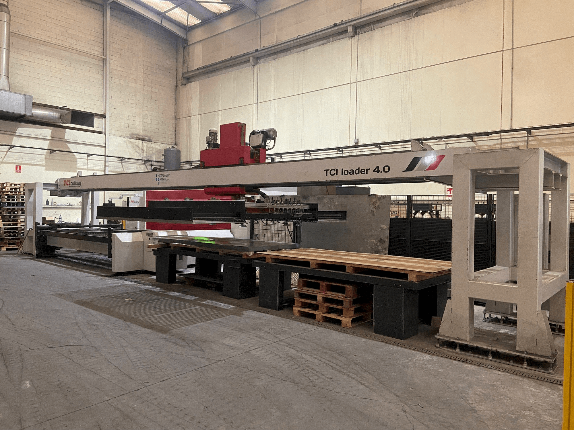 Koneen TCI Smartline Fiber 4020 etunäkymä