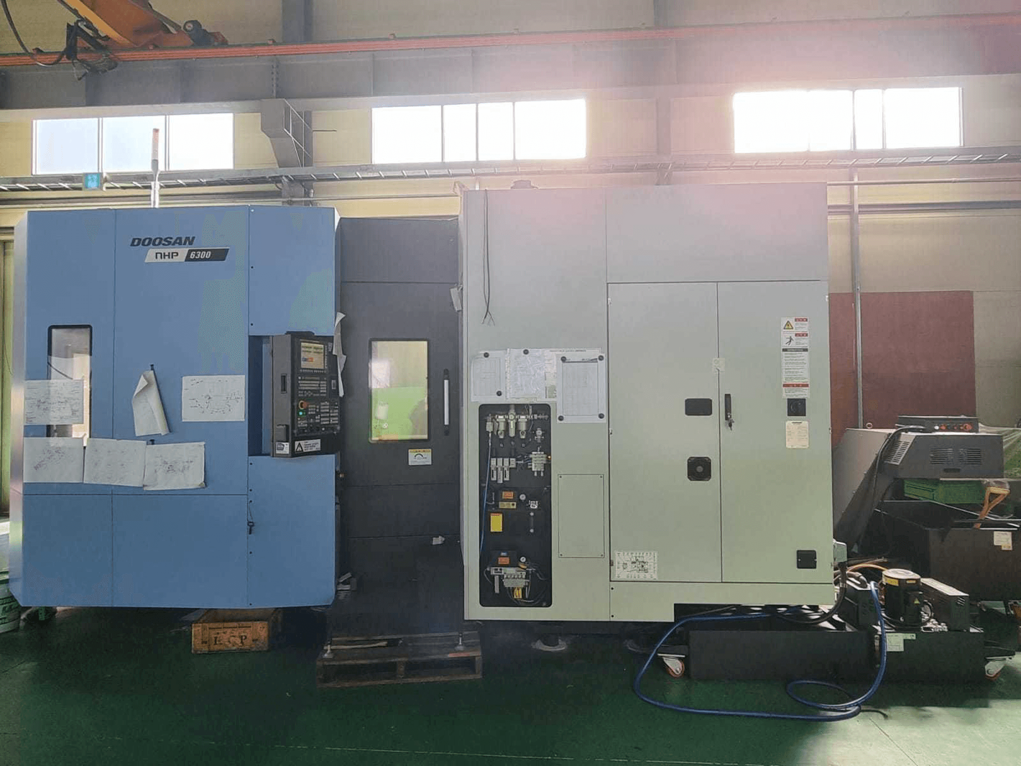 Koneen Doosan NHP 6300 etunäkymä