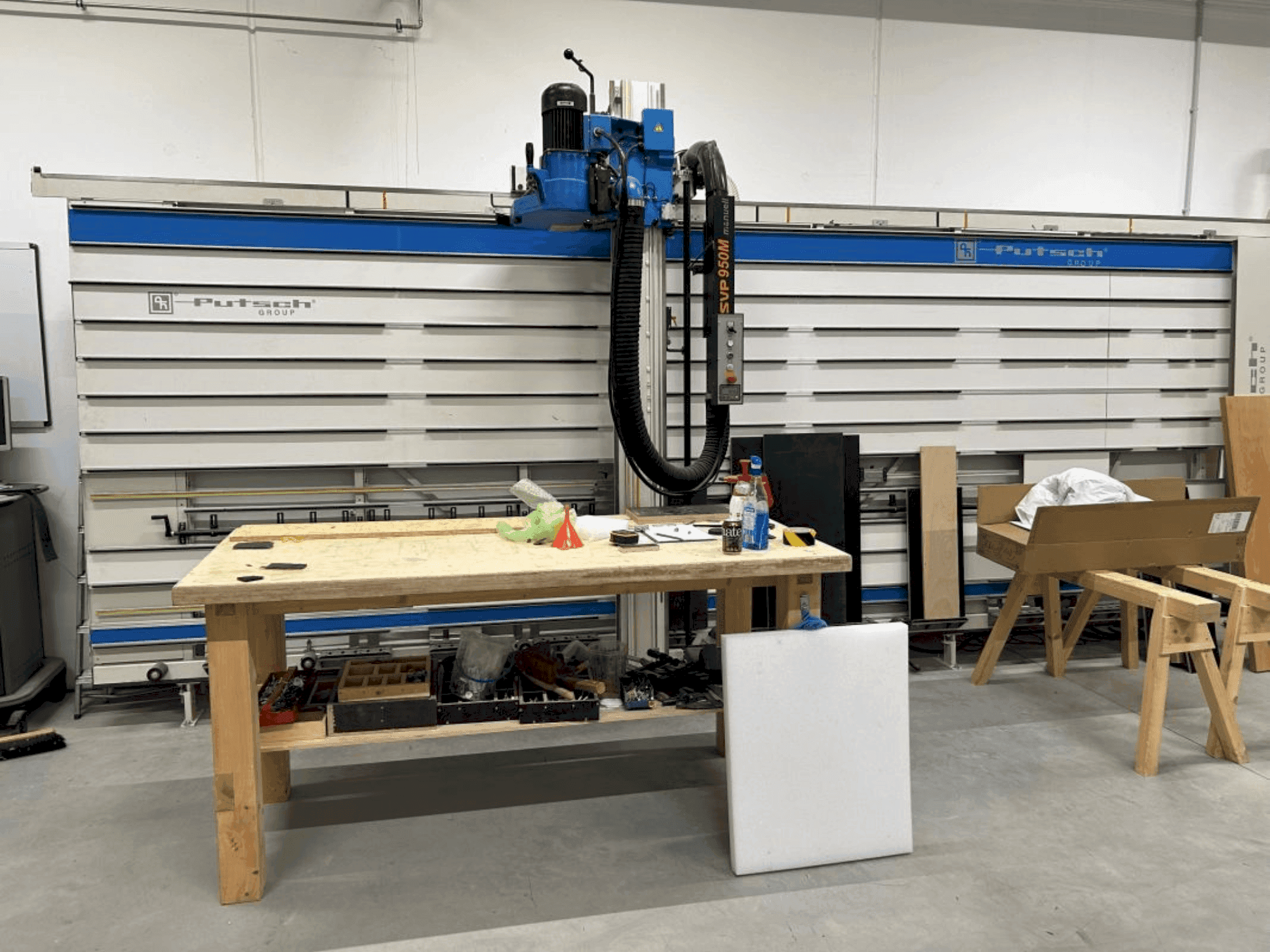 Koneen PUTSCH SVP 950M etunäkymä