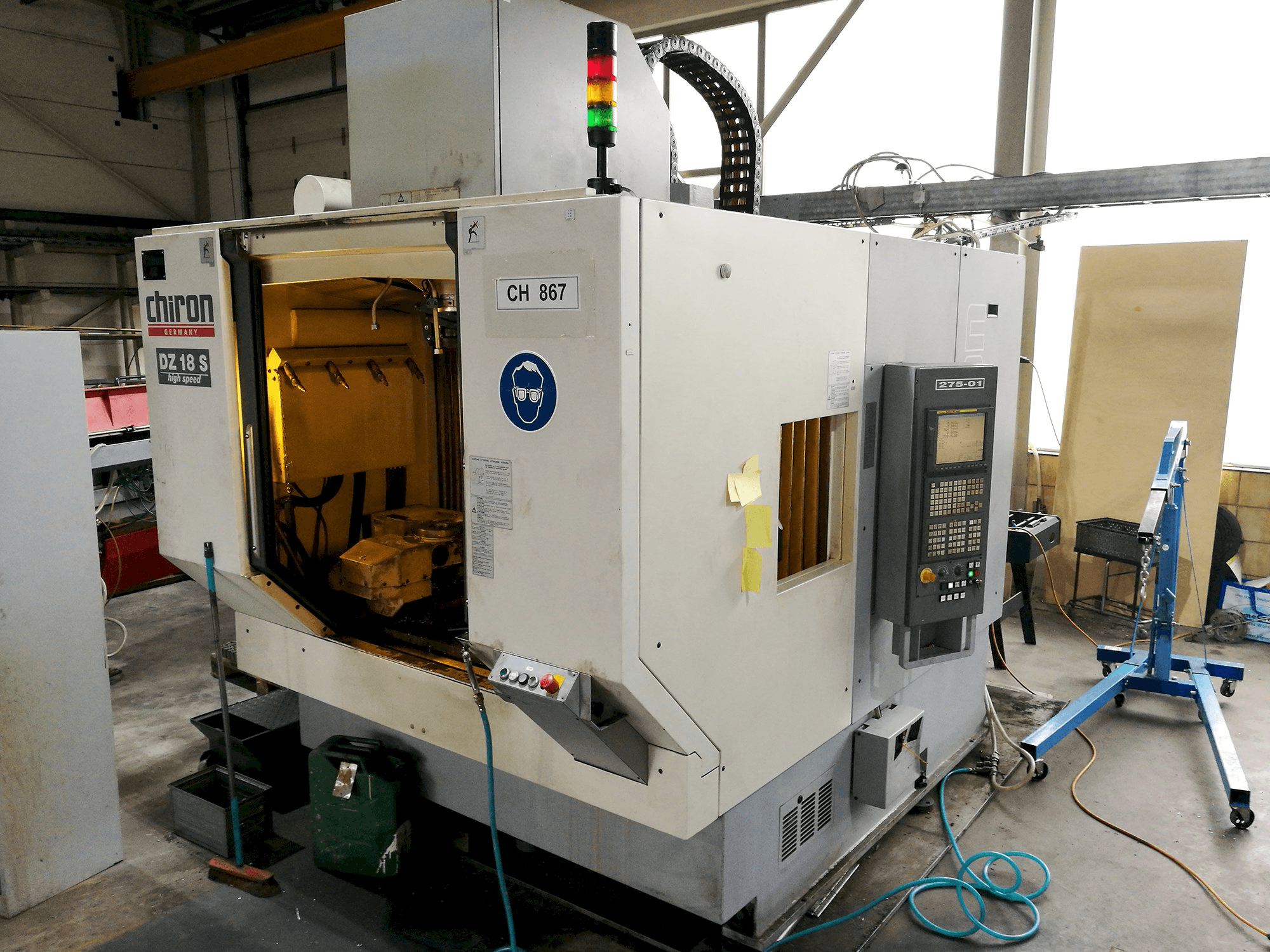 Koneen Chiron vasen näkymä DZ 18 S