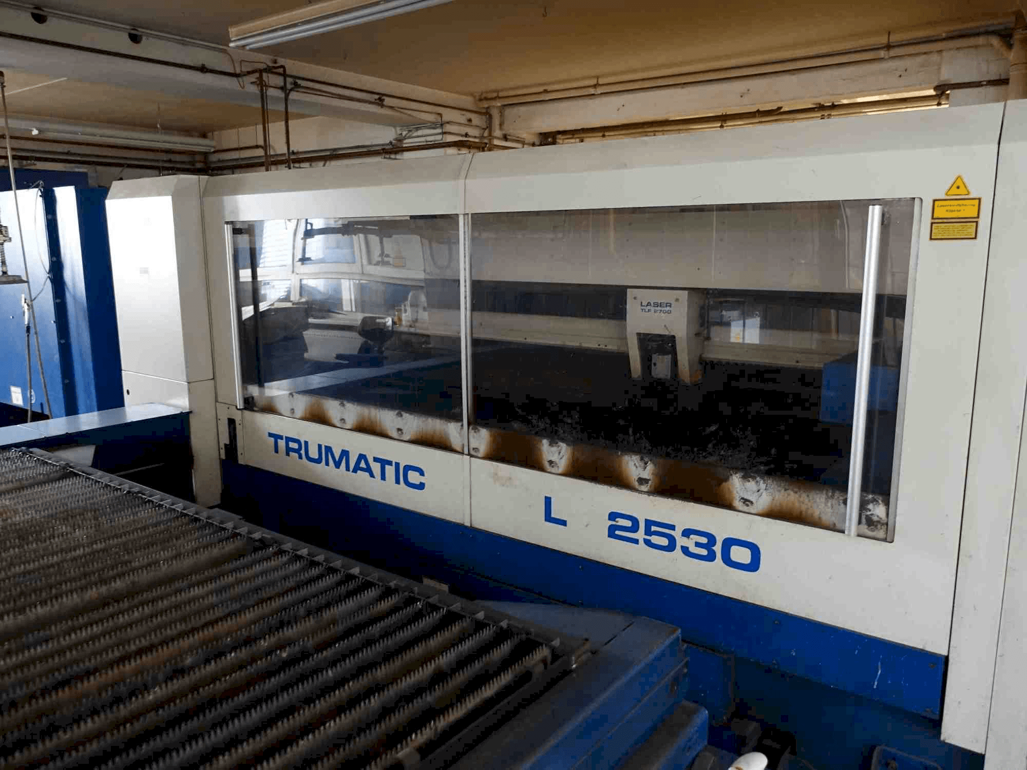 Koneen Trumpf Trumatic L2530 etunäkymä
