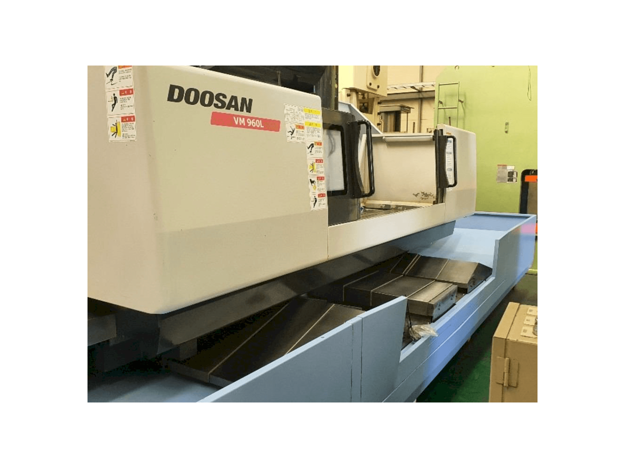 Koneen Doosan VM 960L etunäkymä