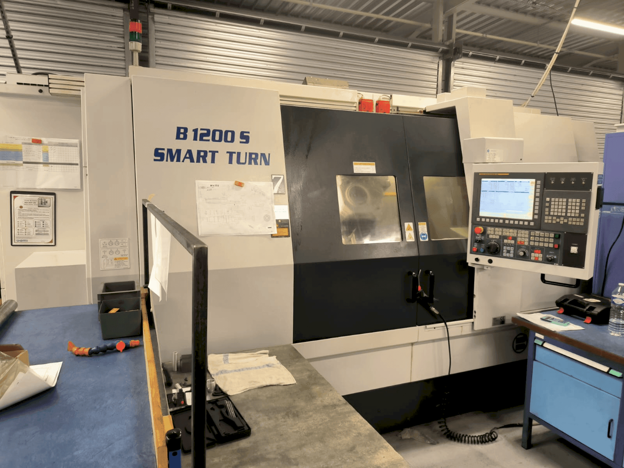 Koneen Biglia B1200S SMART TURN etunäkymä