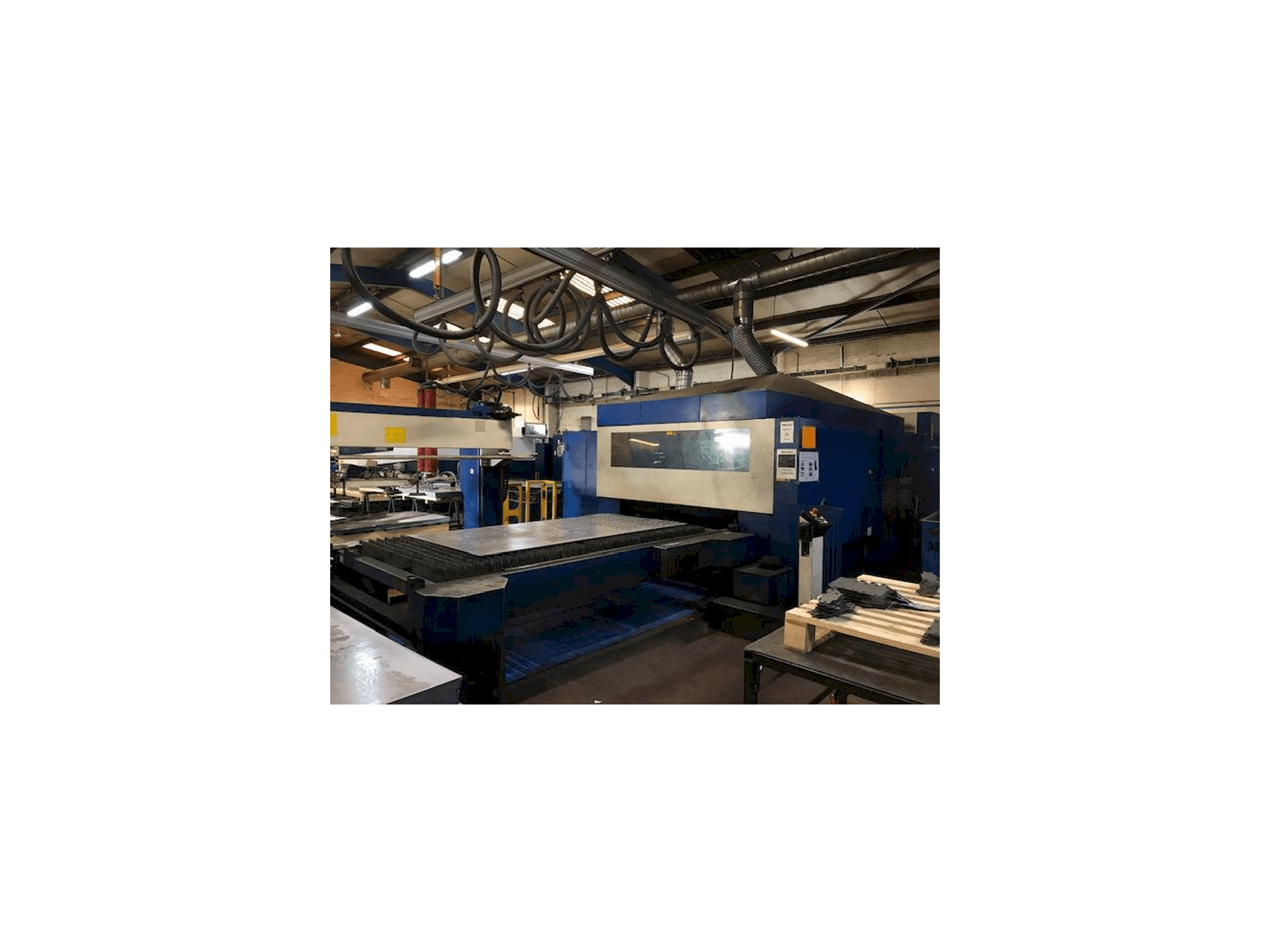 Koneen Trumpf Traumatic L 3050 etunäkymä