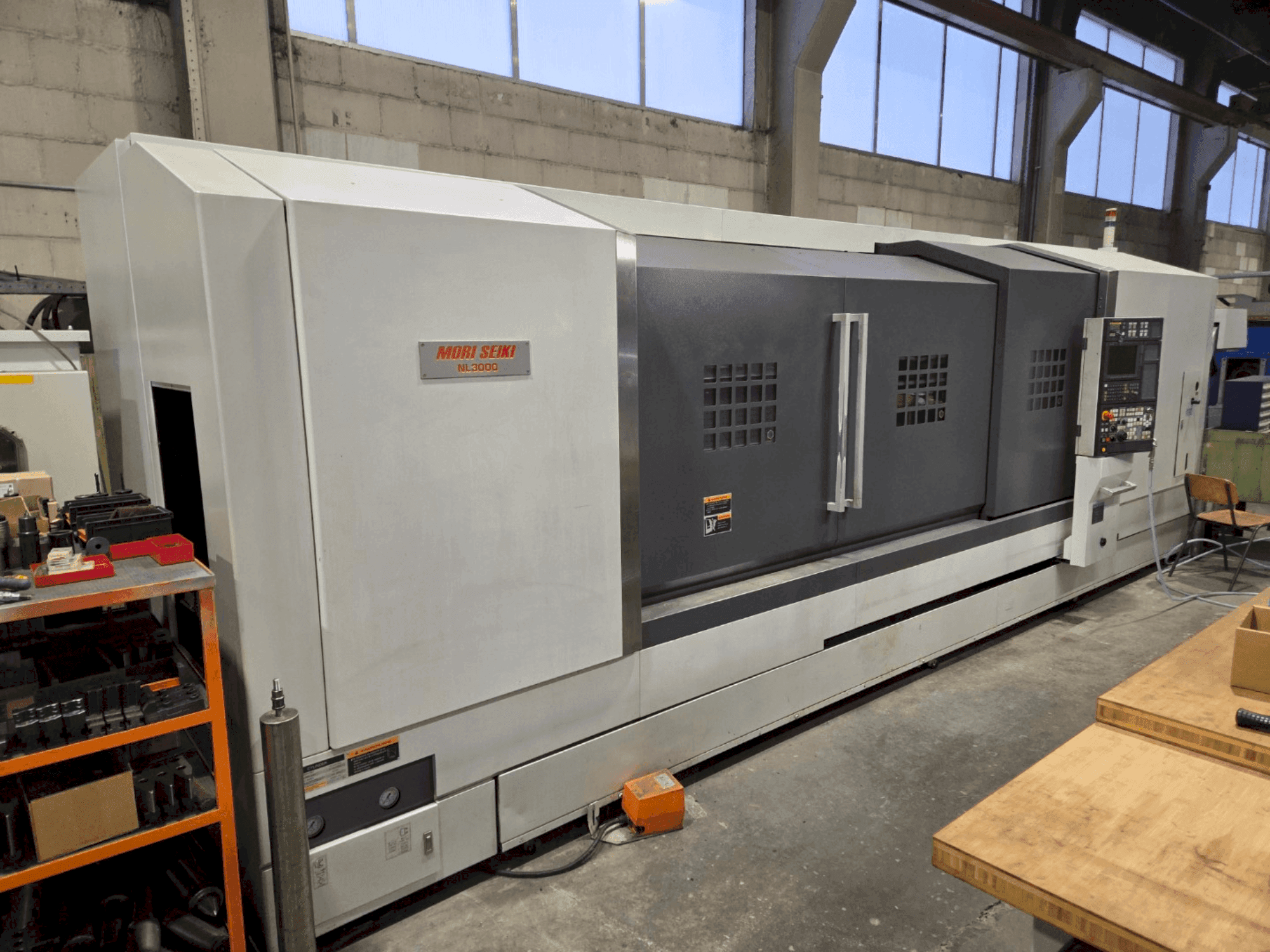 Koneen MORI SEIKI MORI SEIKI NL3000/3000 etunäkymä