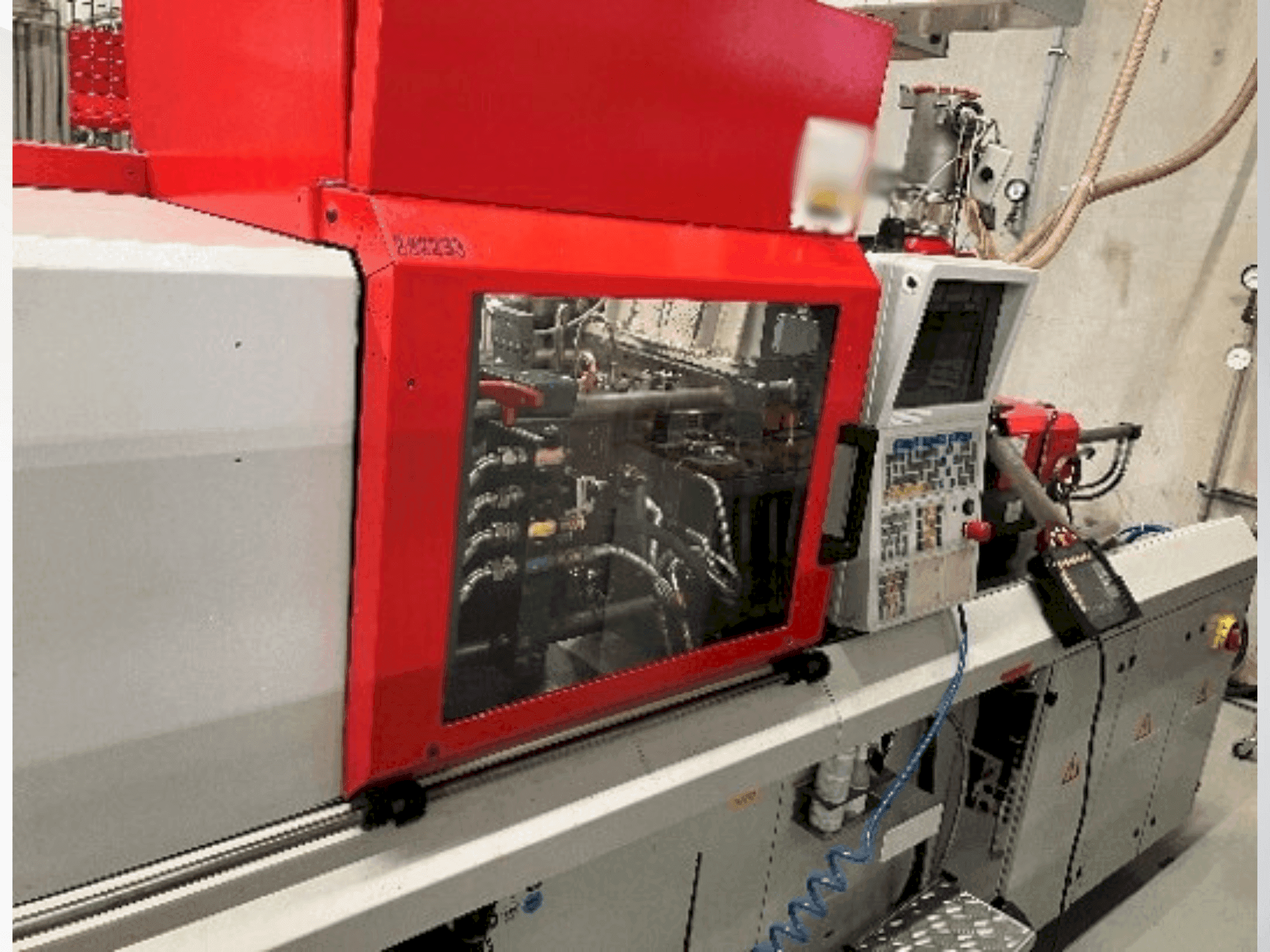 Koneen Arburg Allrounder 320 U 500-150 etunäkymä