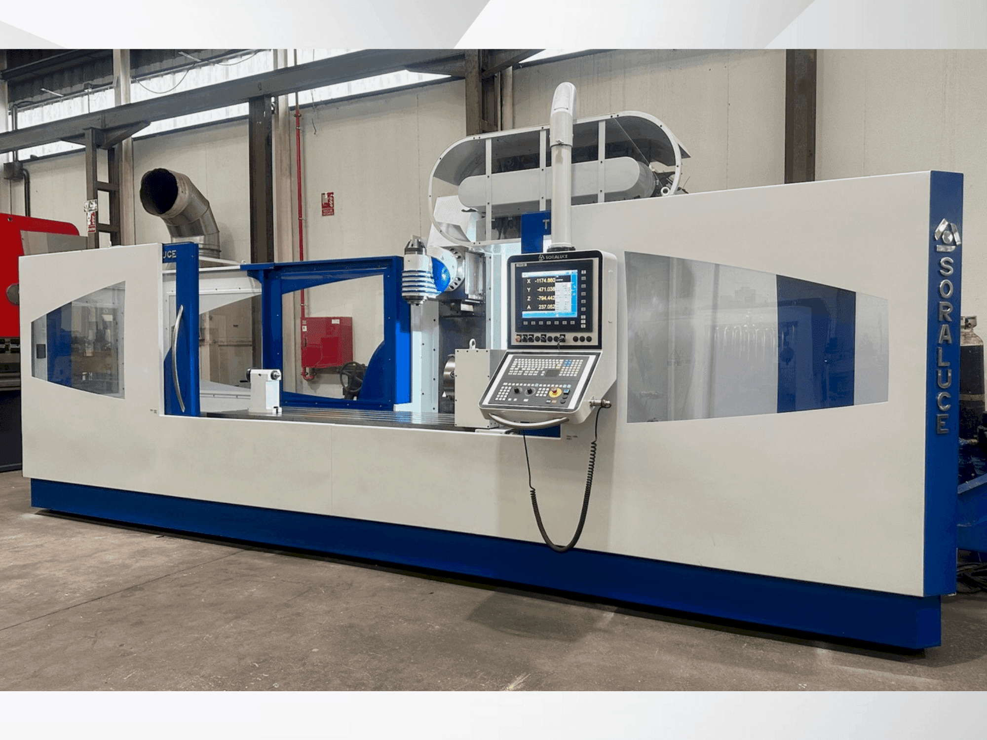 Koneen Soraluce TA-25A etunäkymä