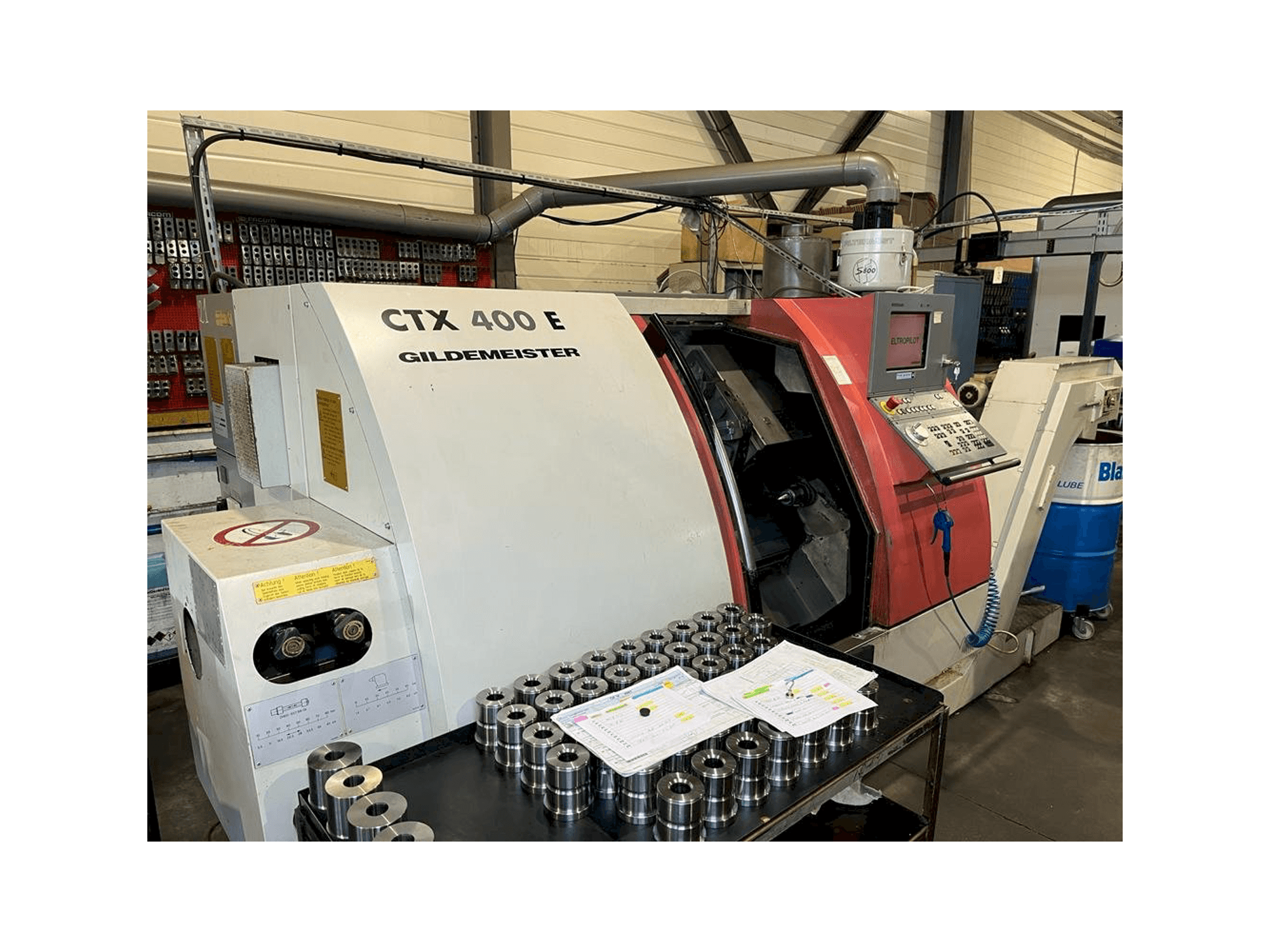 Koneen Gildemeister CTX 400 E etunäkymä