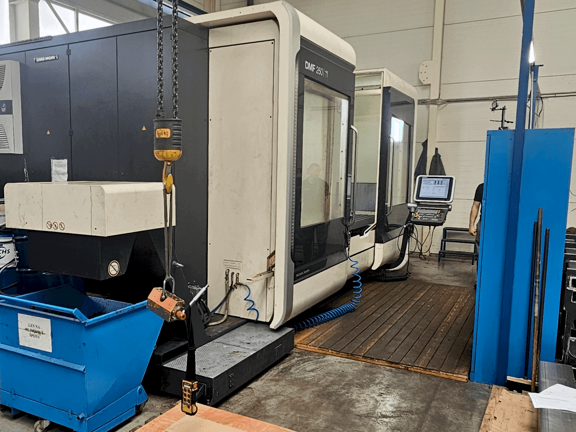 Koneen DMG MORI DMG MORI DMF 260/11 KGT etunäkymä