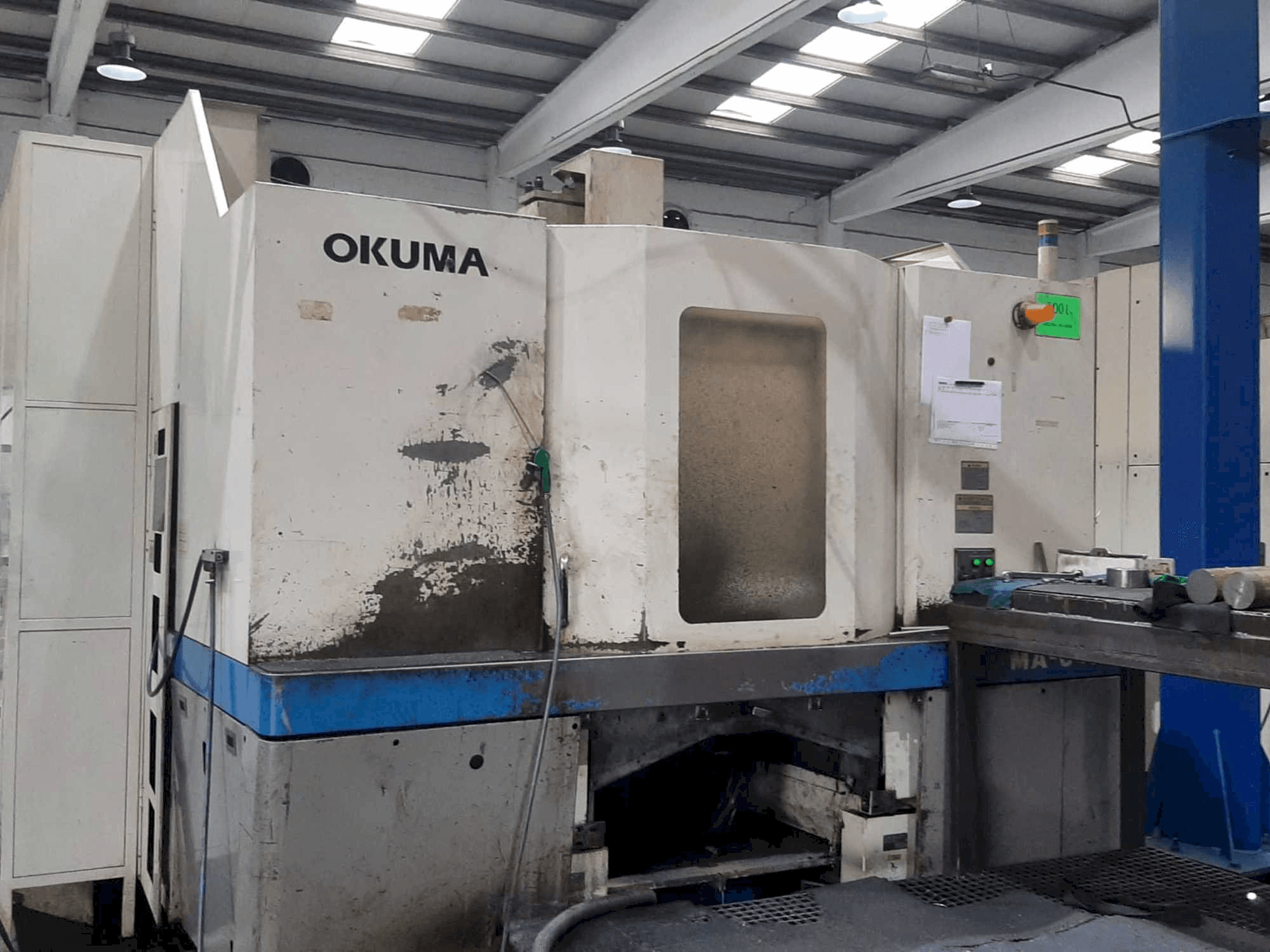 Koneen Okuma MA-60HB etunäkymä