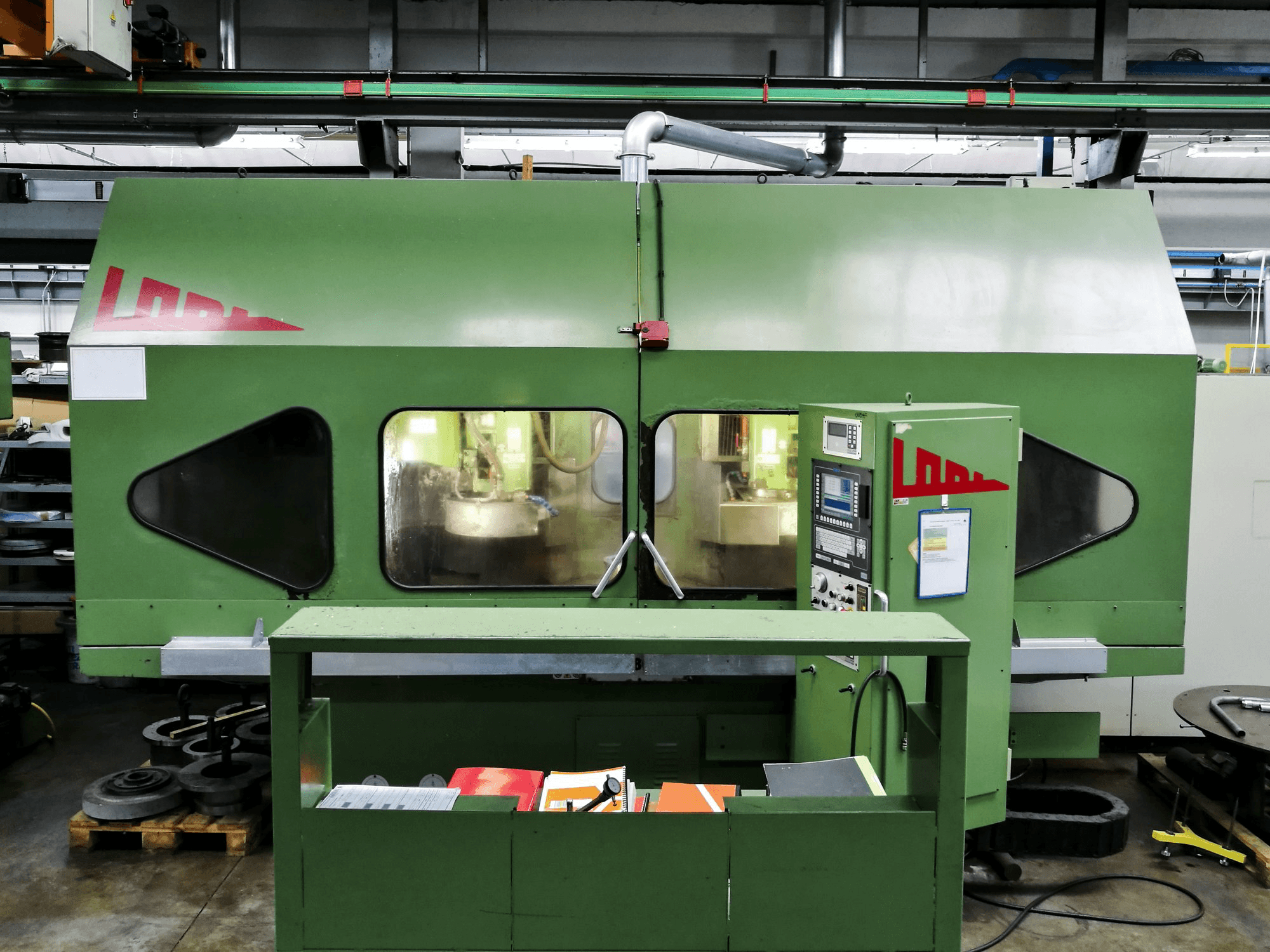 Koneen Lodi etunäkymäRTR S800 CNC