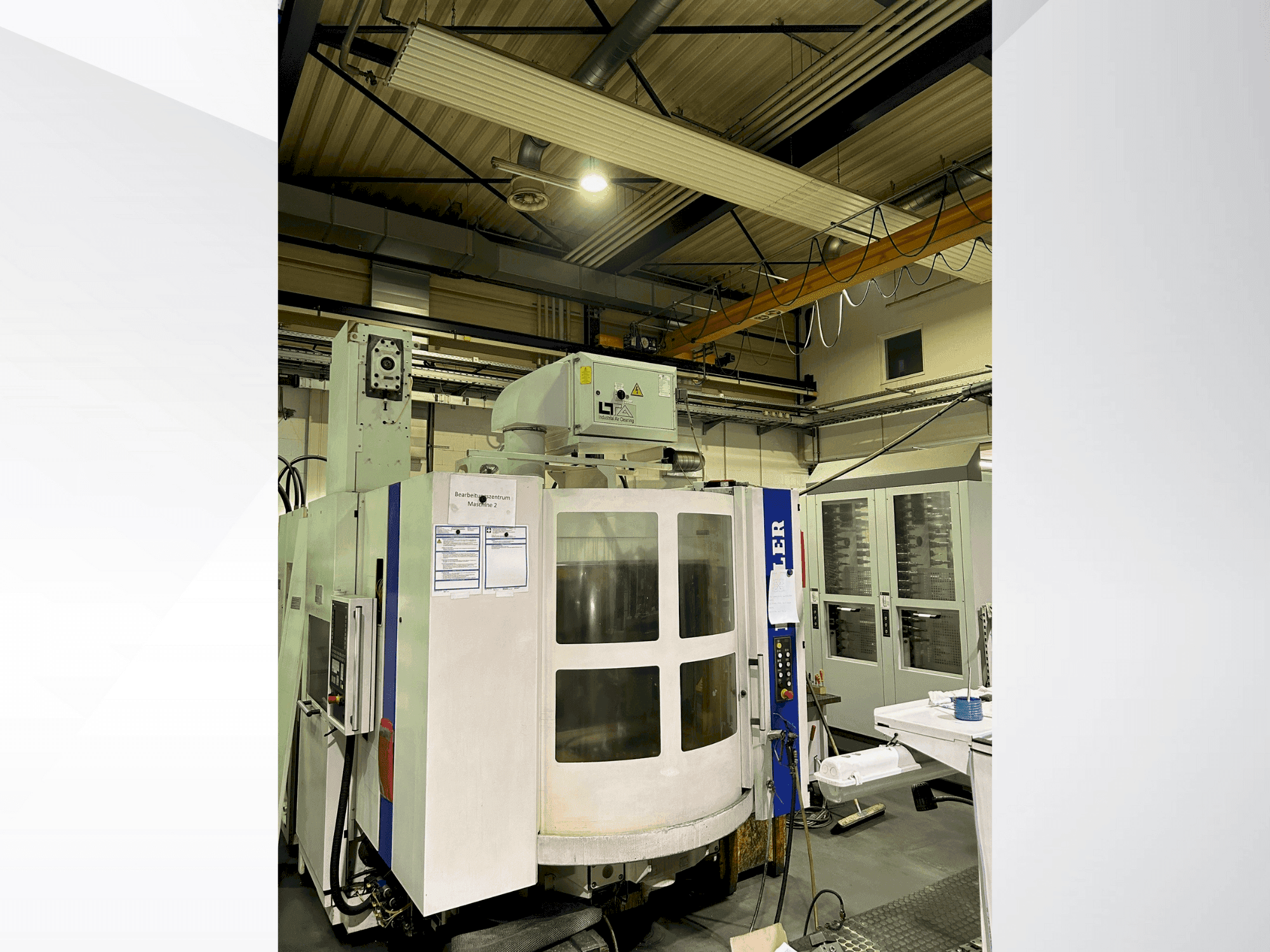 Koneen HELLER MC16 etunäkymä