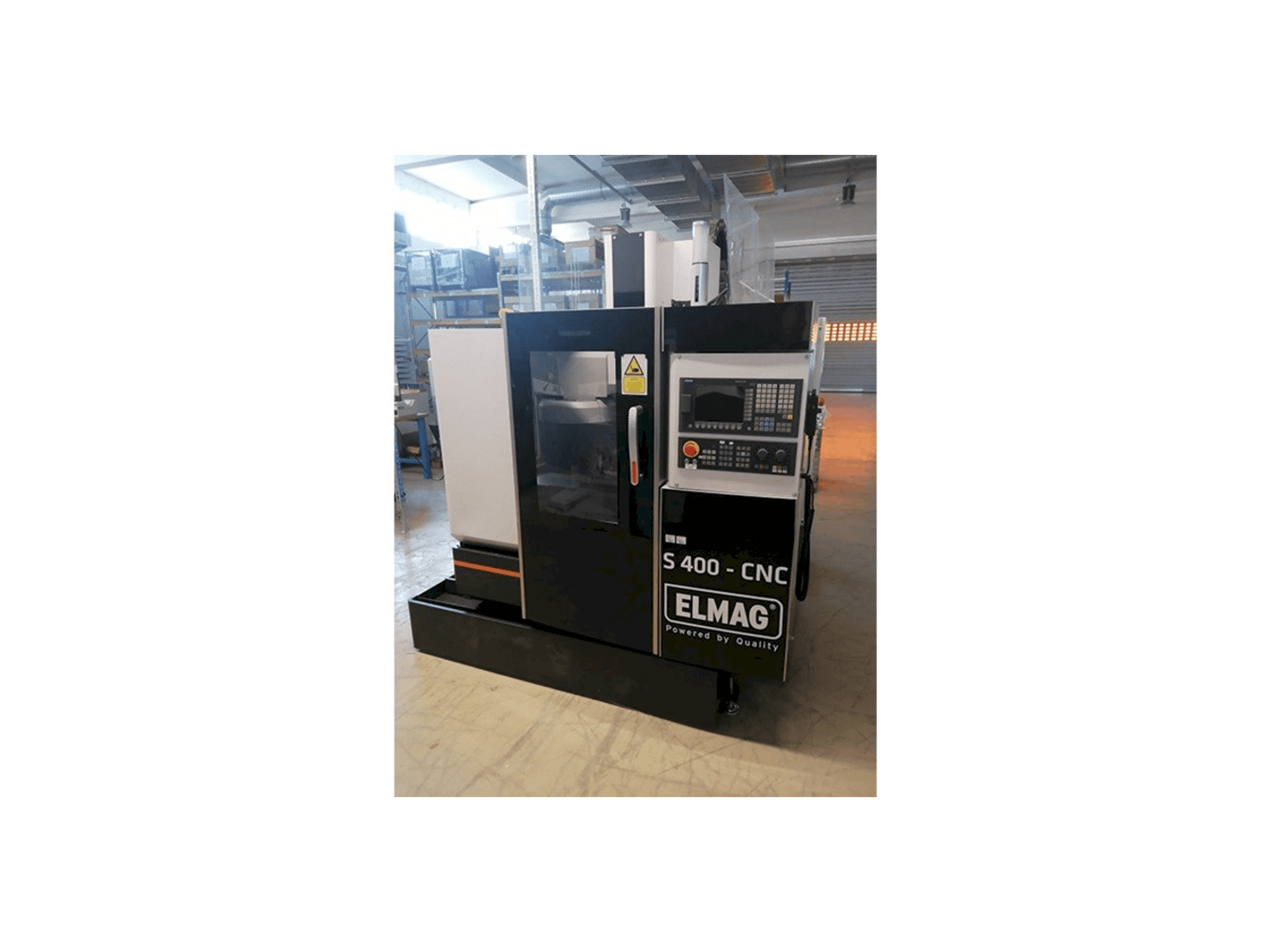 Koneen ELMAG S 400 CNC etunäkymä