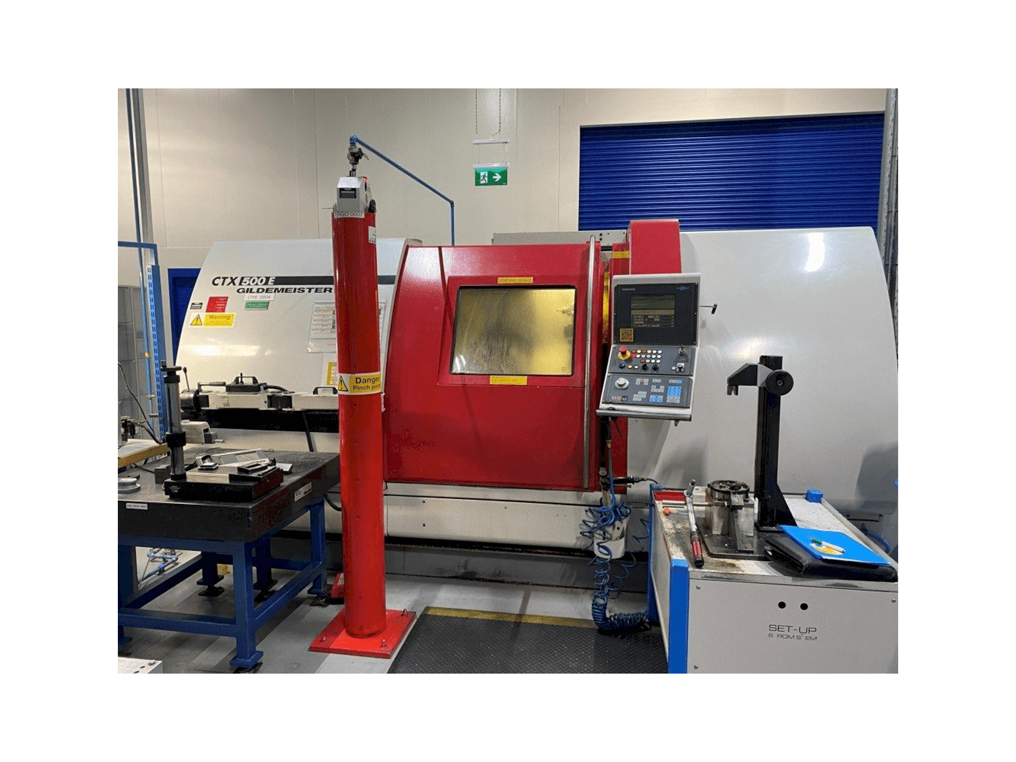 Koneen Gildemeister CTX-500 E etunäkymä