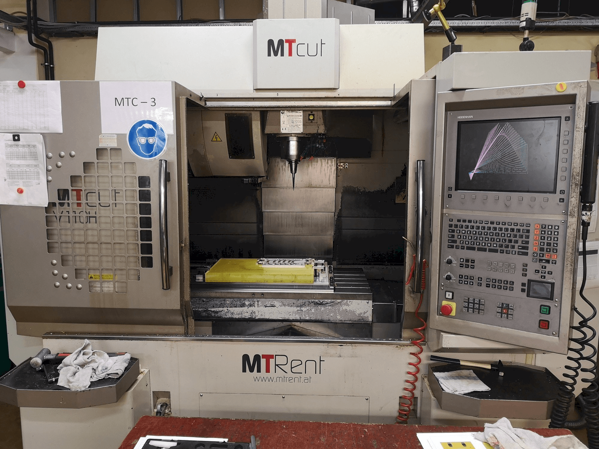 Koneen MT Cut V110H etunäkymä