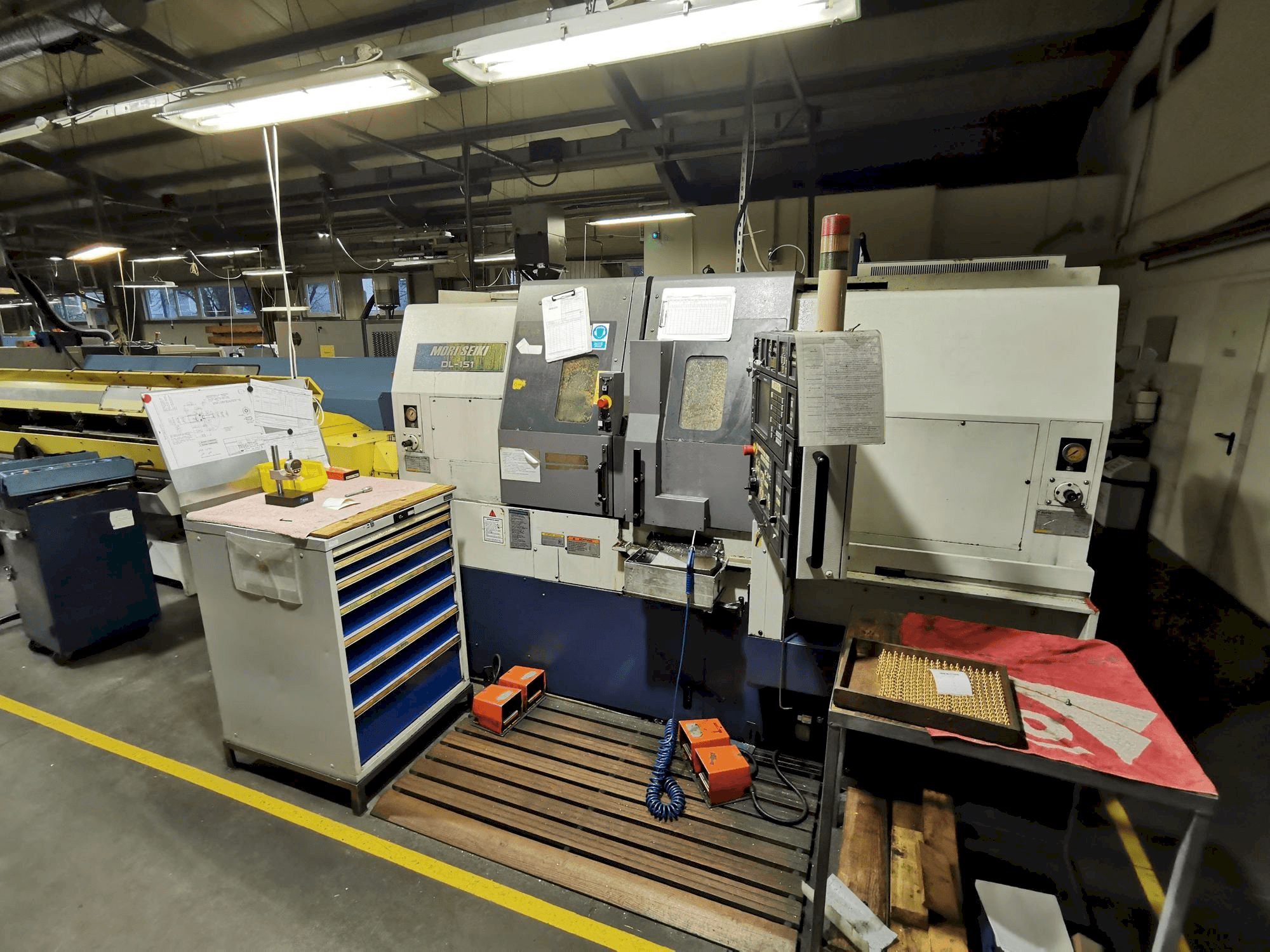 Koneen MORI SEIKI DL-151Y etunäkymä