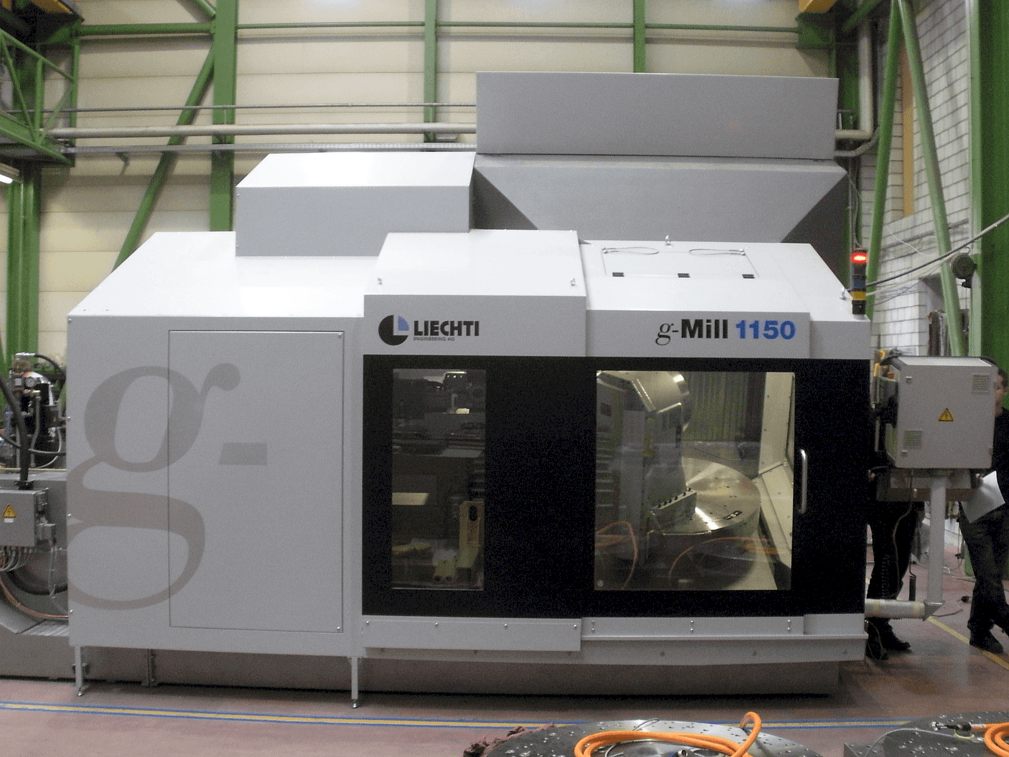 Koneen Liechti G-Mill 1150 etunäkymä