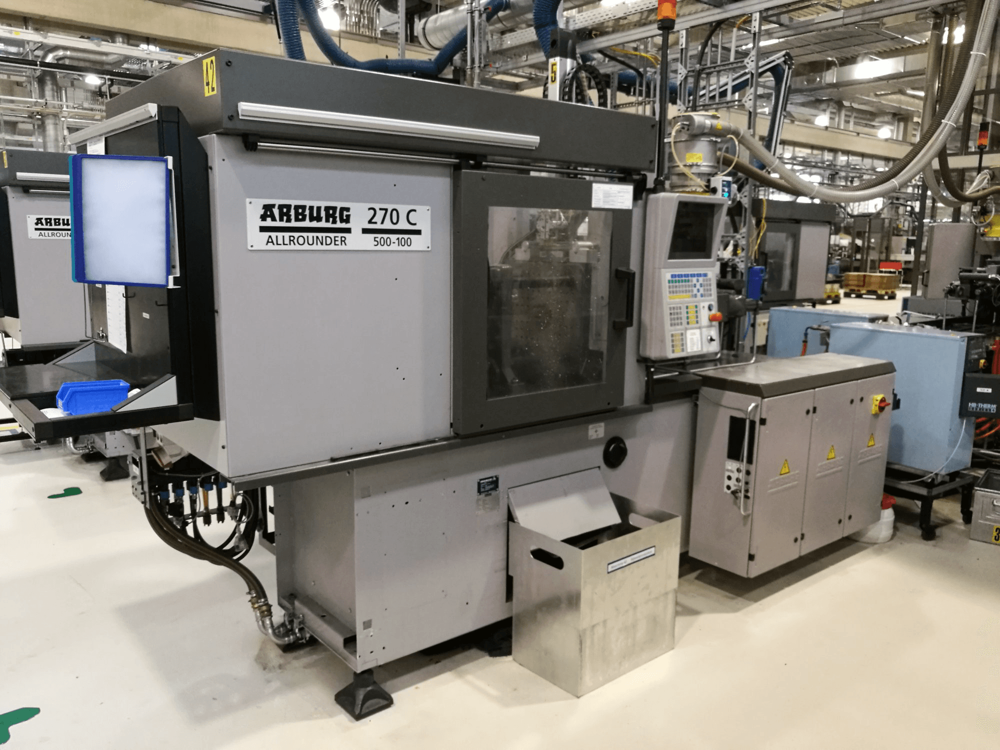 Koneen 1 Arburg vasen näkymä270C 500-100
