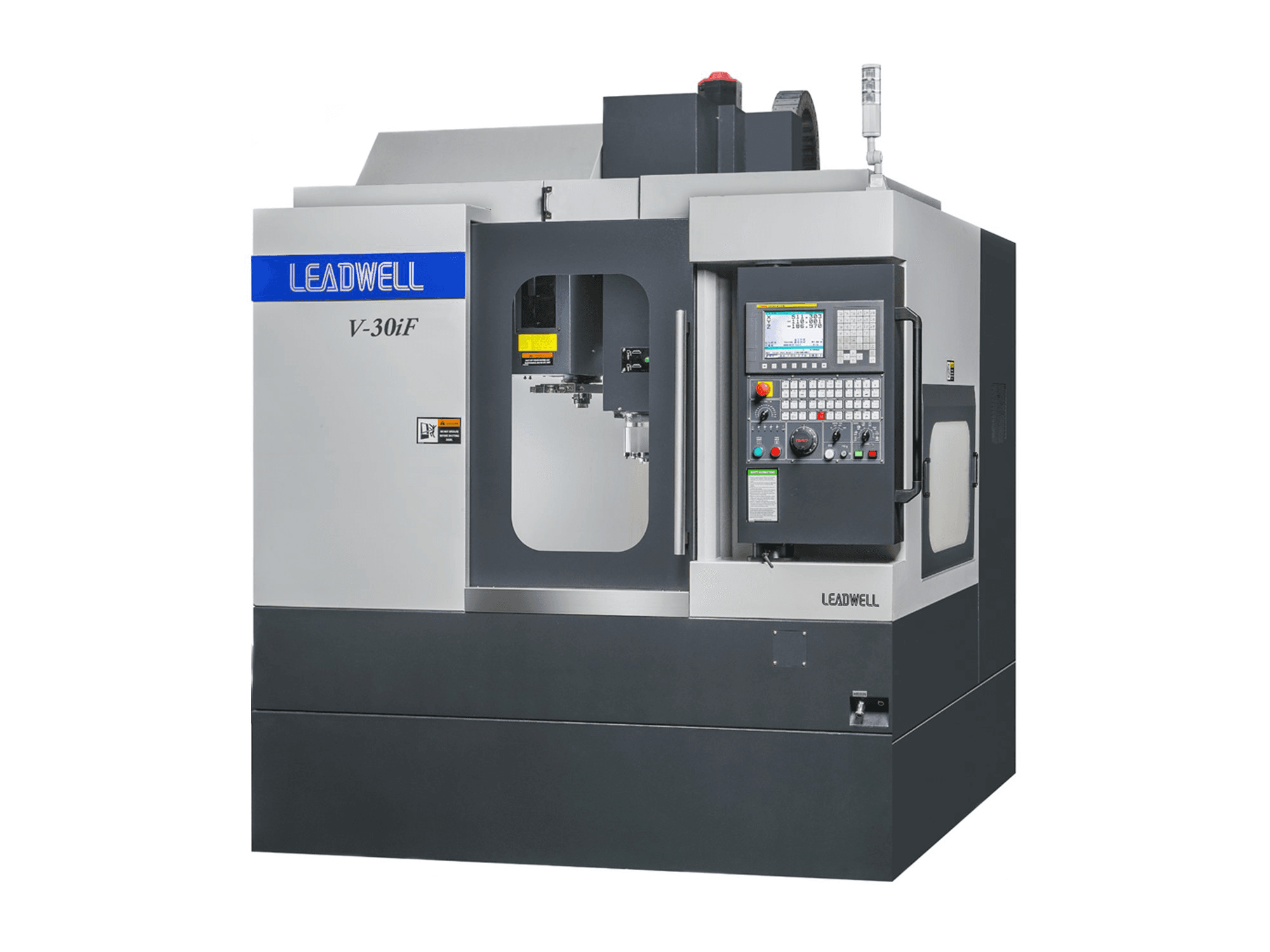 Koneen Leadwell etunäkymä V-30iF