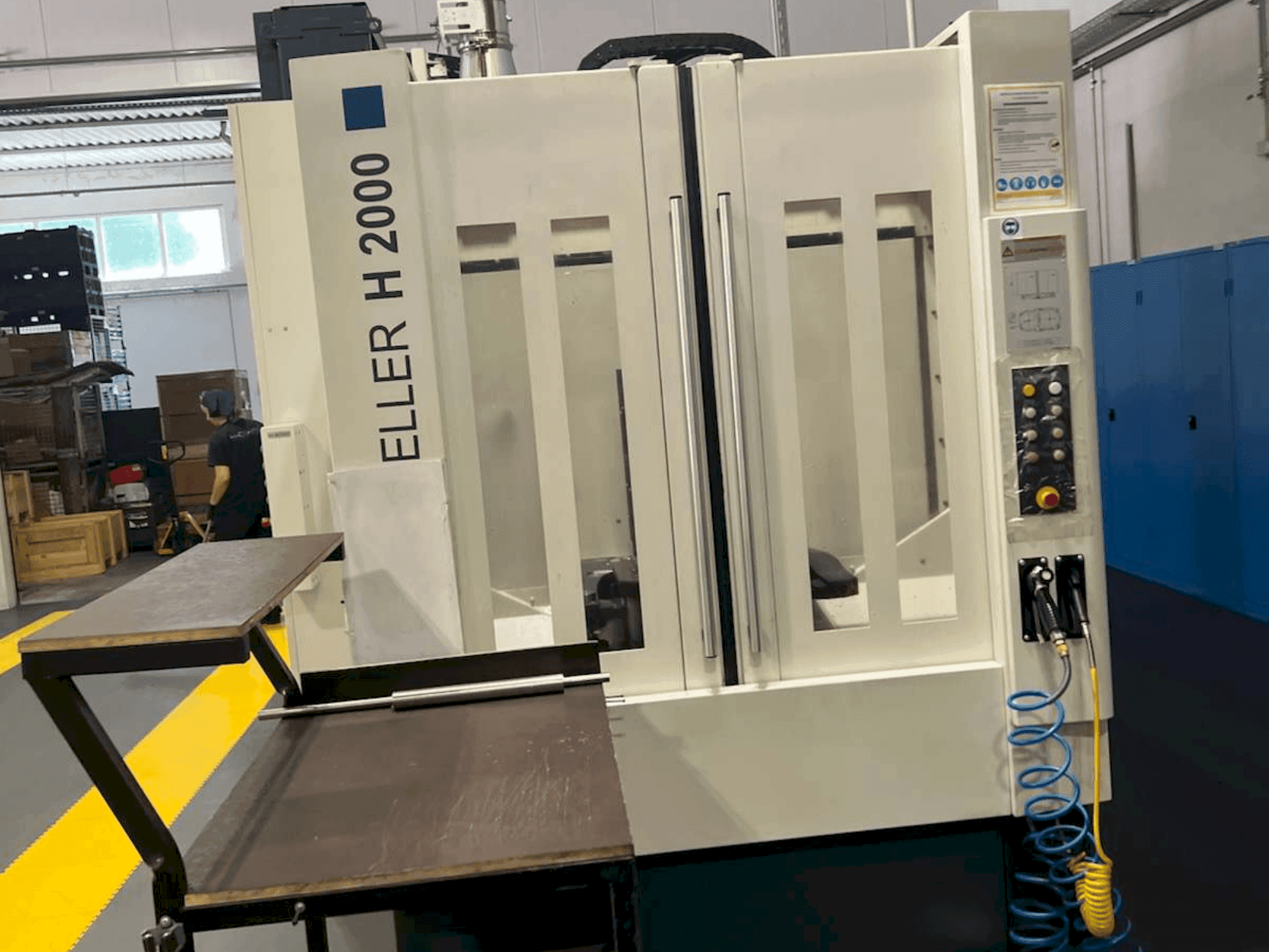 Koneen HELLER H2000 etunäkymä