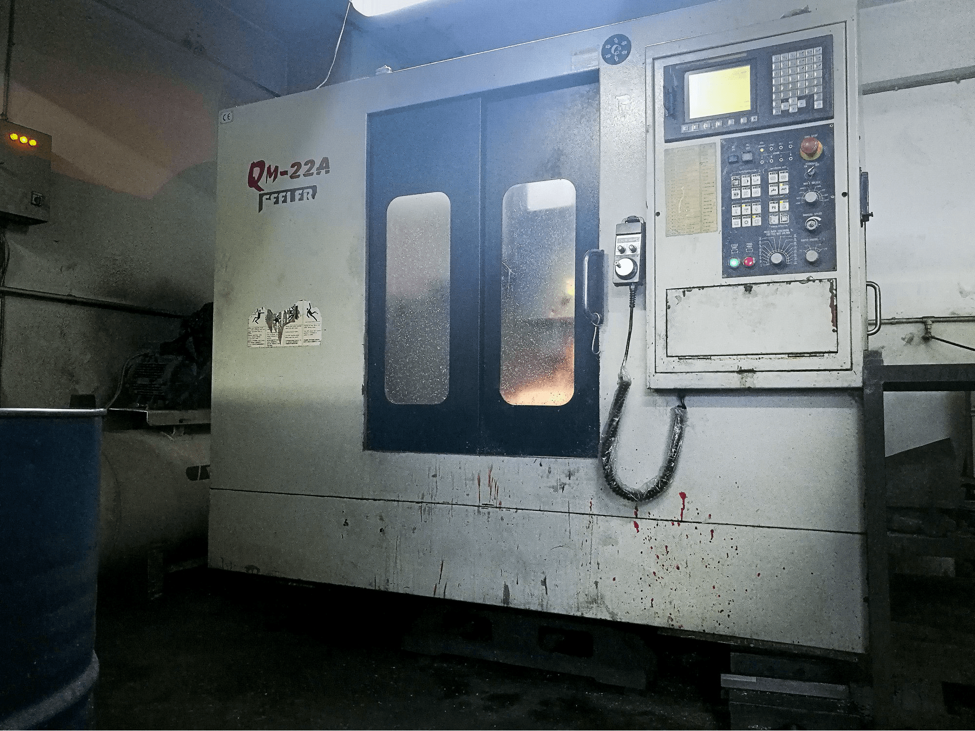 Koneen Feeler etunäkymäQM-22A