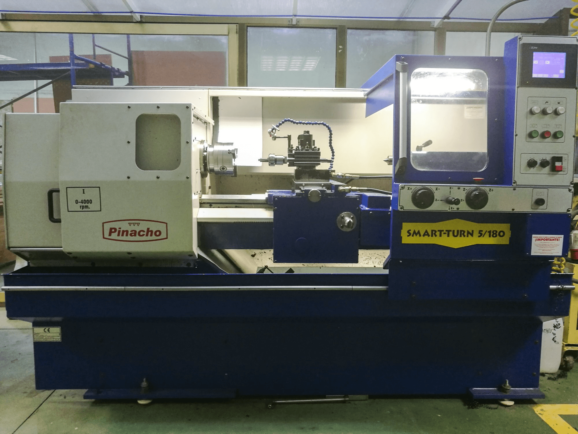 Koneen Pinacho etunäkymäSmart-Turn 5/180