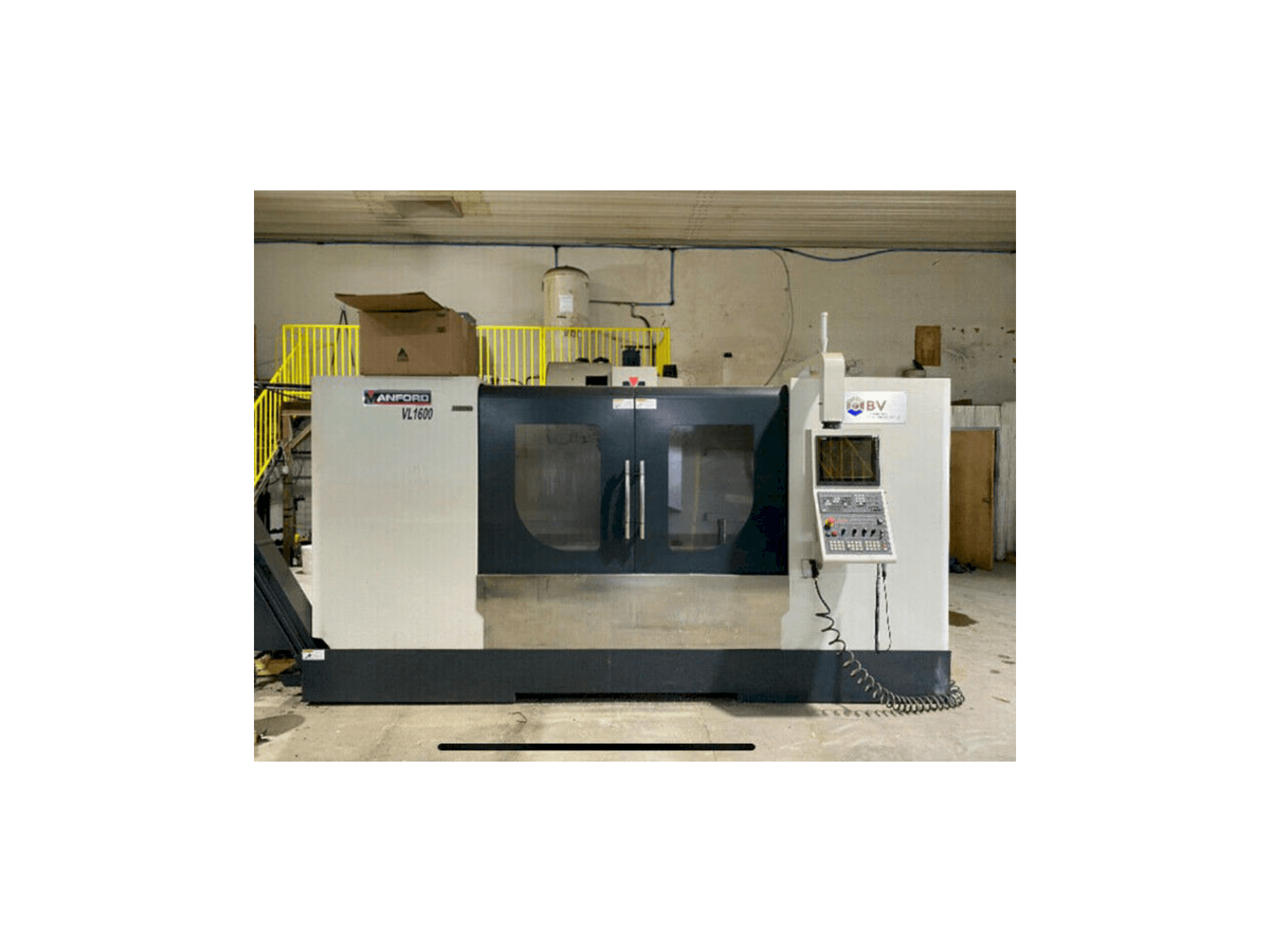 Koneen Manford VMC VL-1600 etunäkymä