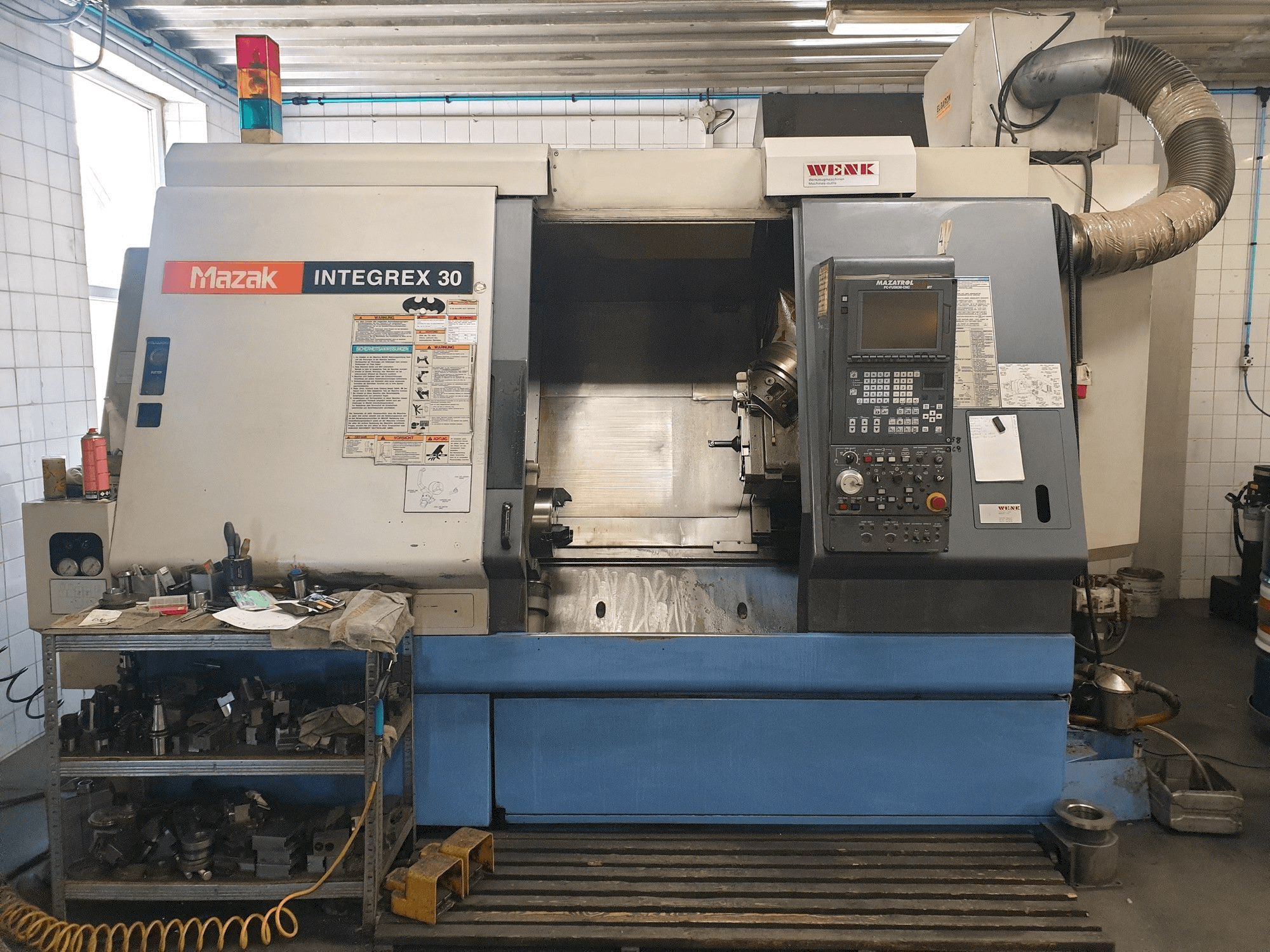 Koneen Mazak Integrex 30 etunäkymä
