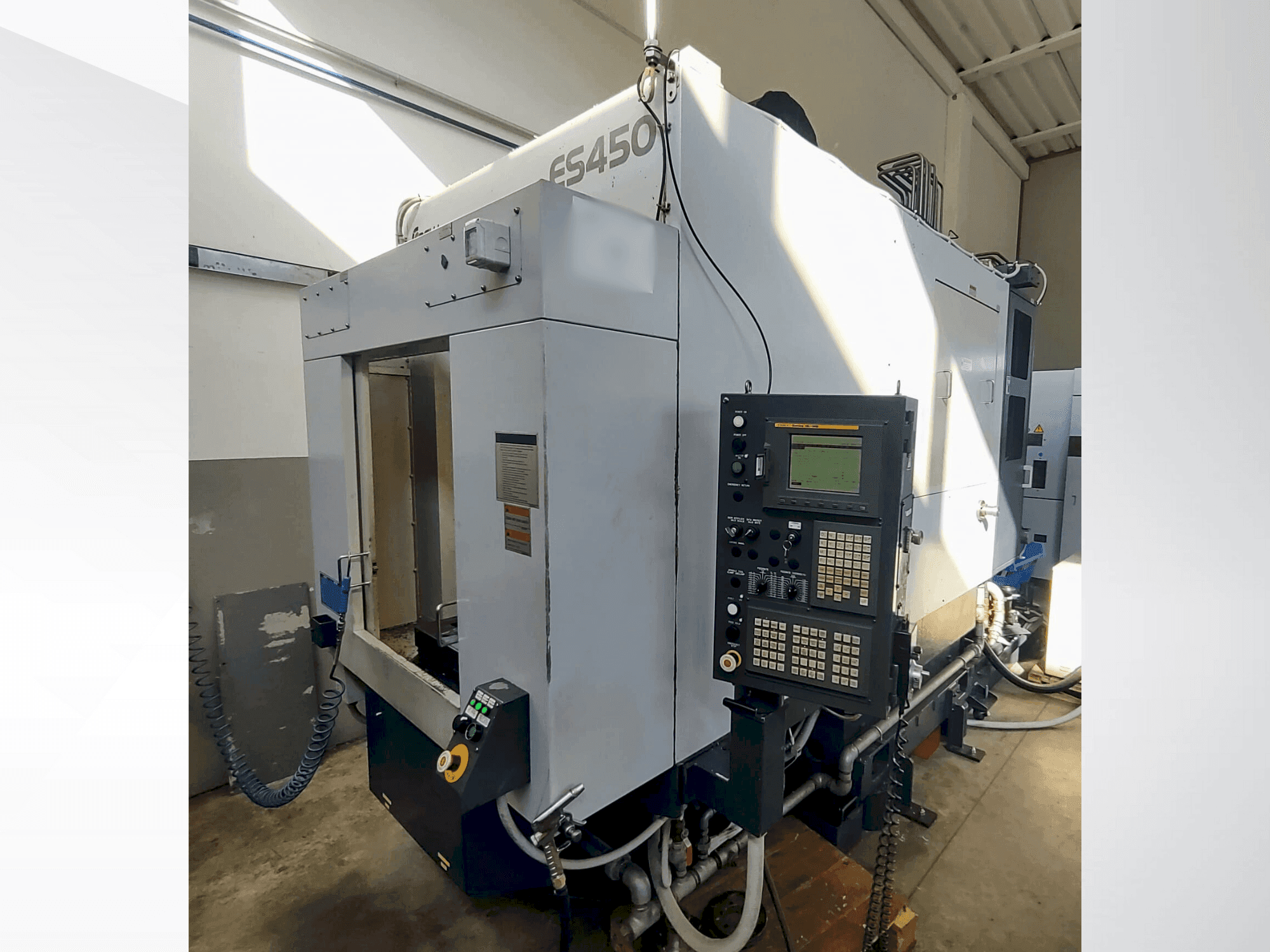 Koneen Enshu ES450 etunäkymä