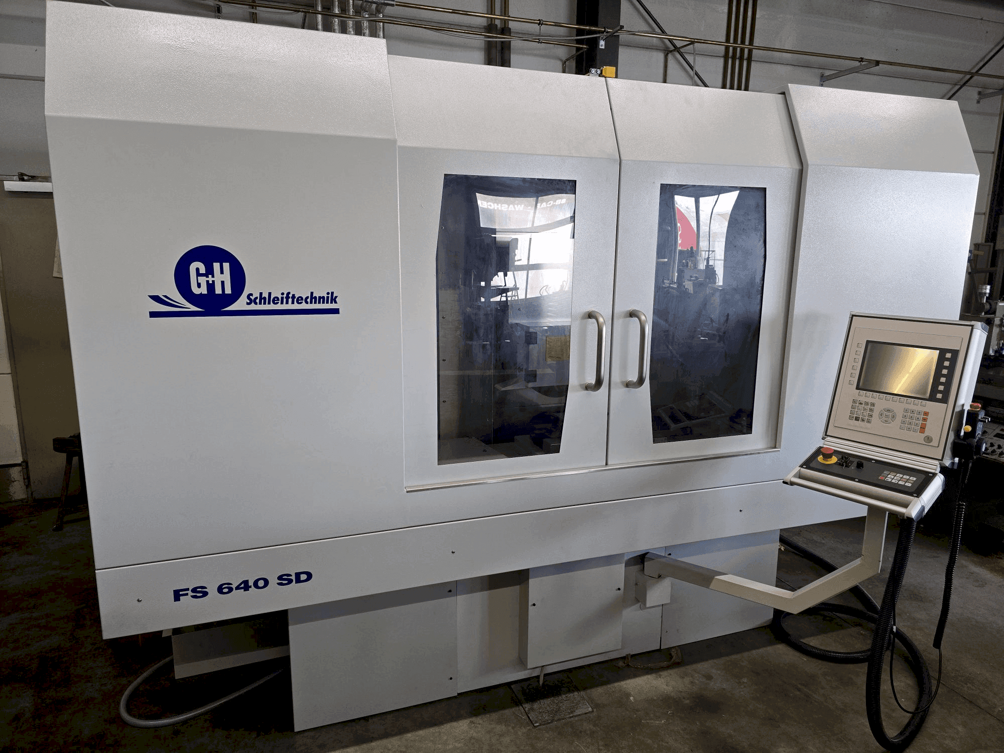 Koneen GEIBEL & HOTZ FS 640 SD etunäkymä