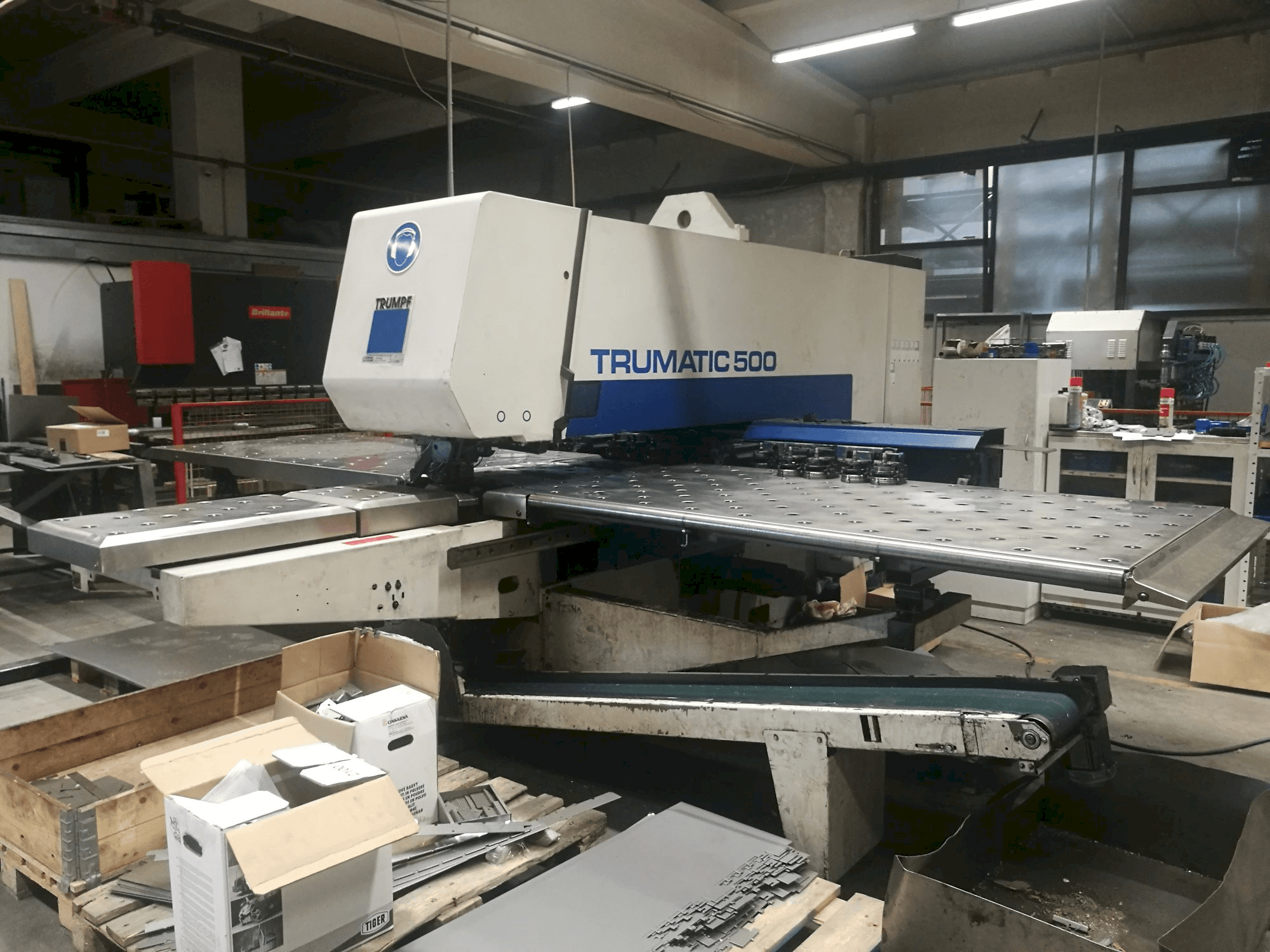 Koneen Trumpf Trumatic 500 etunäkymä
