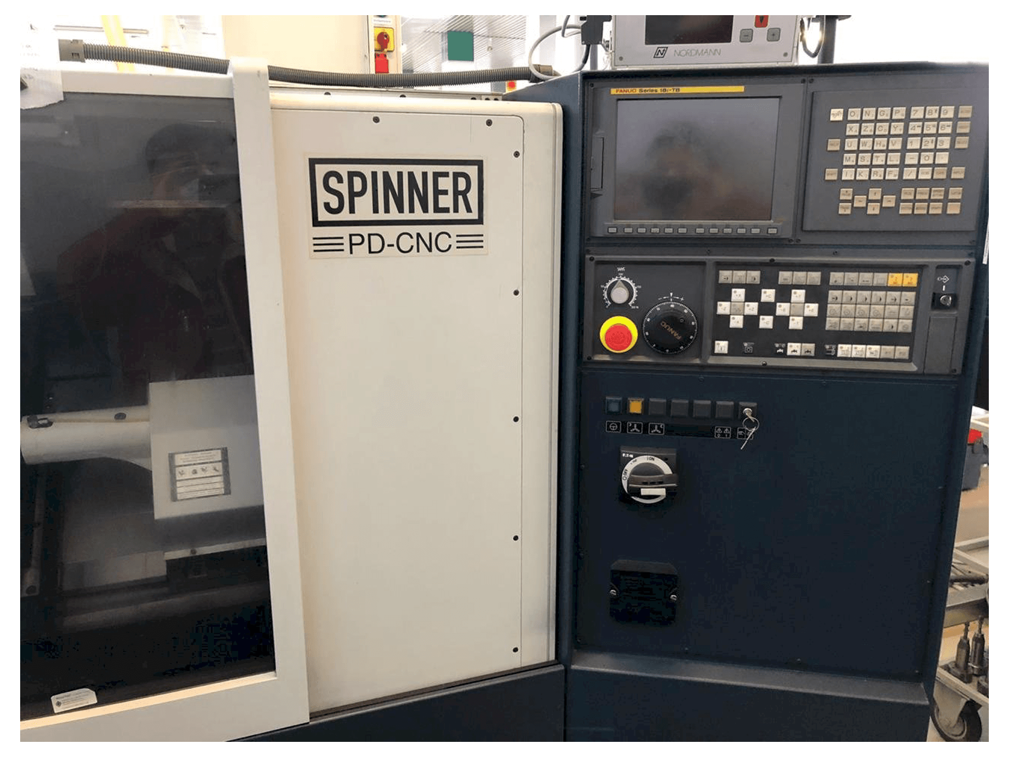 Koneen SPINNER PD etunäkymä