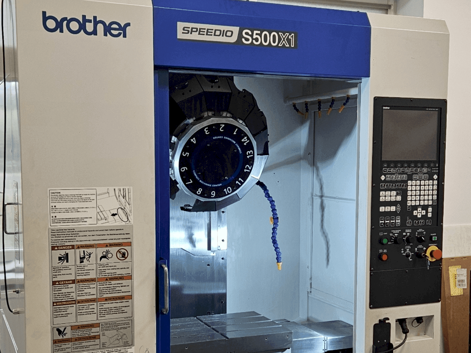 Koneen Brother Speedio S500X1 etunäkymä