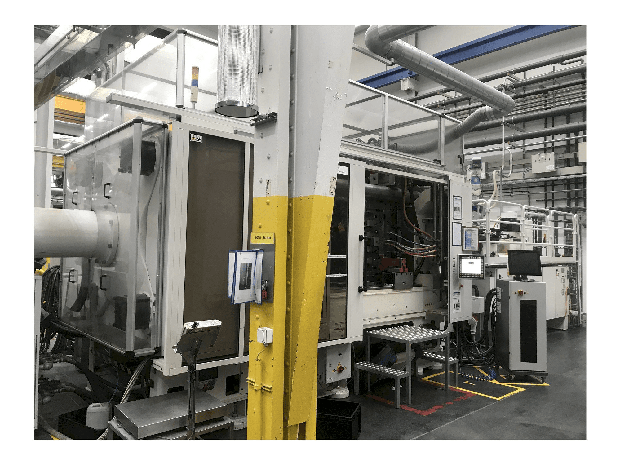 Koneen Husky H650 RS 80/65 etunäkymä