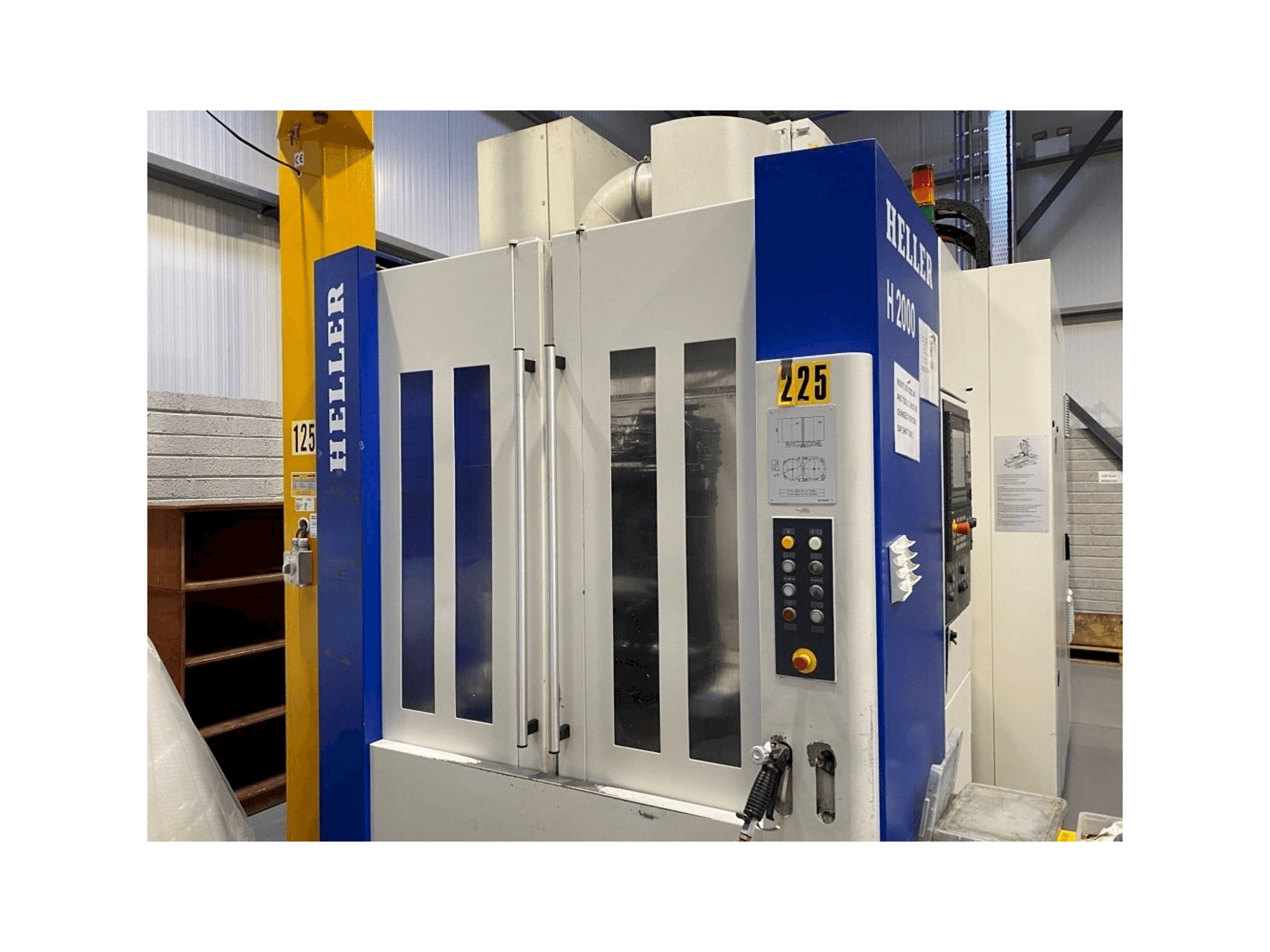 Koneen HELLER H 2000 etunäkymä