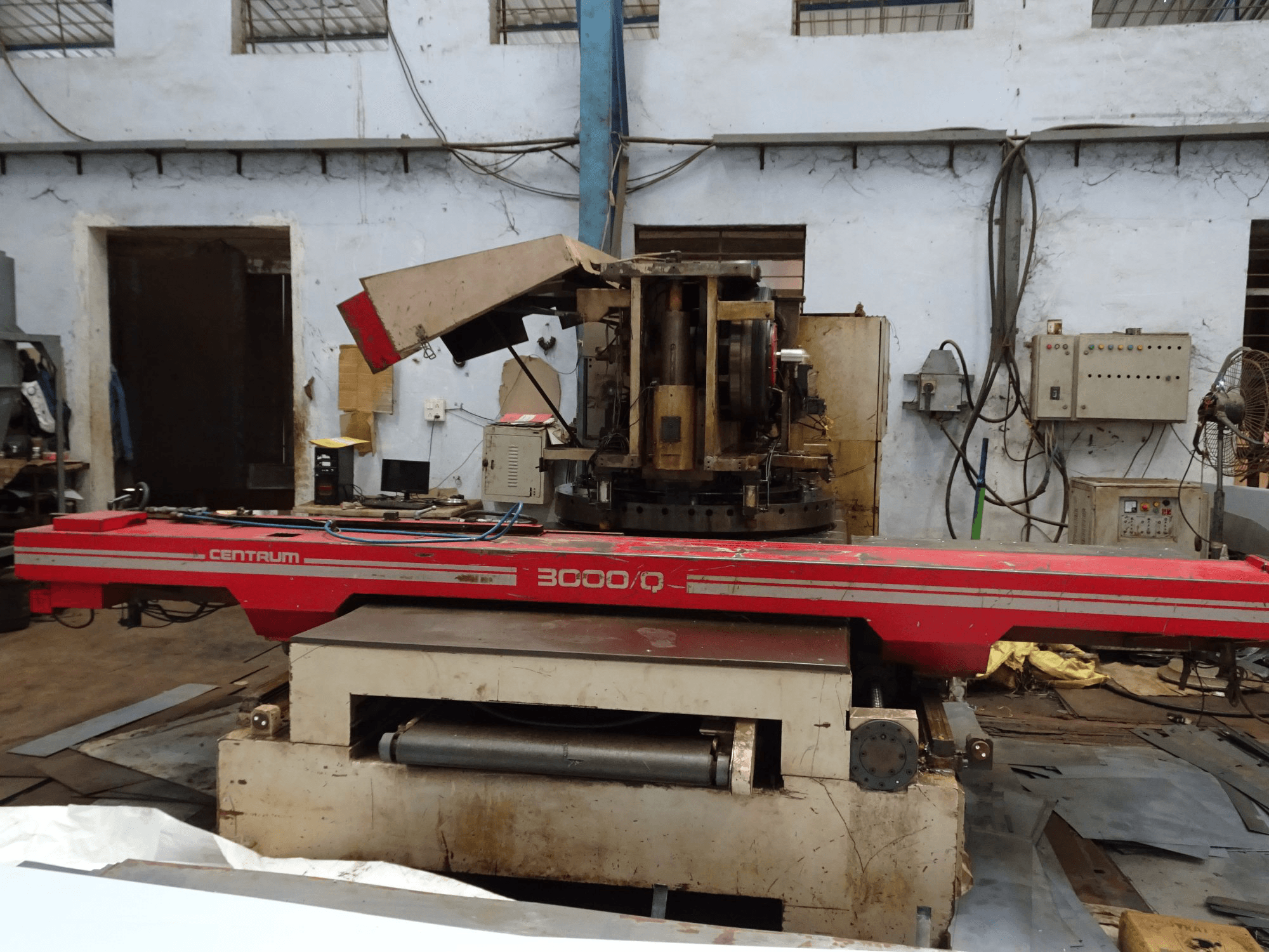 Koneen Murata Wiedemann etunäkymä C-3000