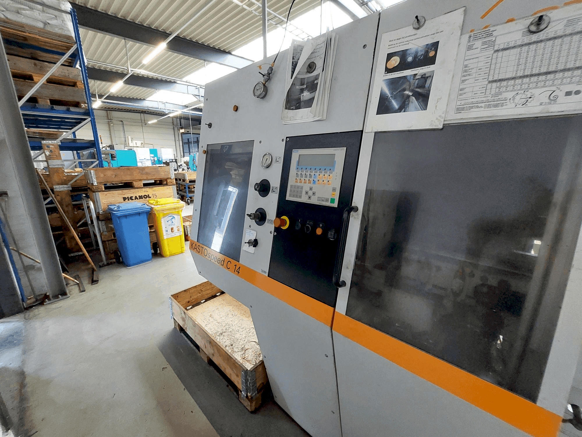 Koneen KASTO speed C 14 etunäkymä