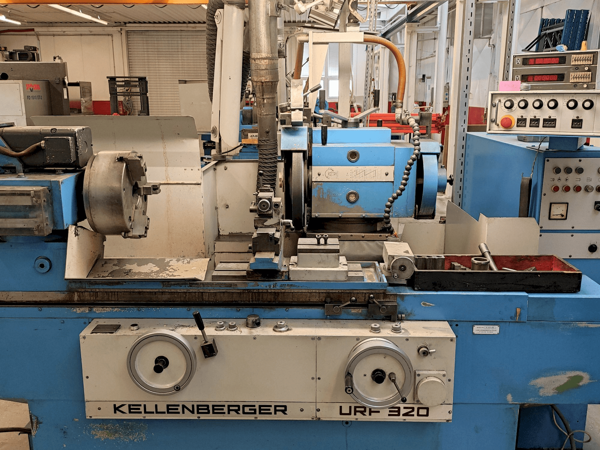 Koneen KELLENBERGER URF 320 etunäkymä