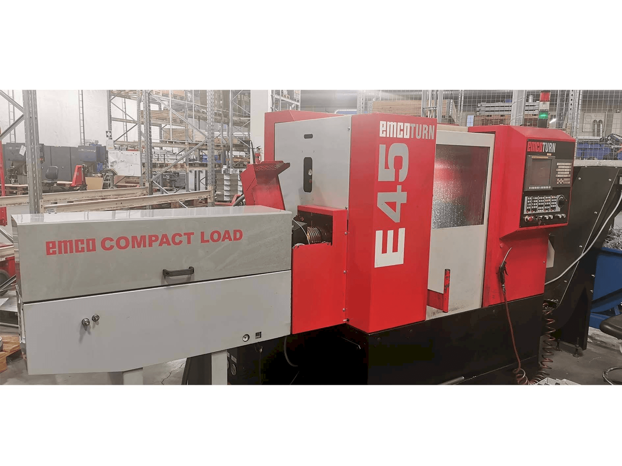 Koneen Emcoturn E 45 etunäkymä