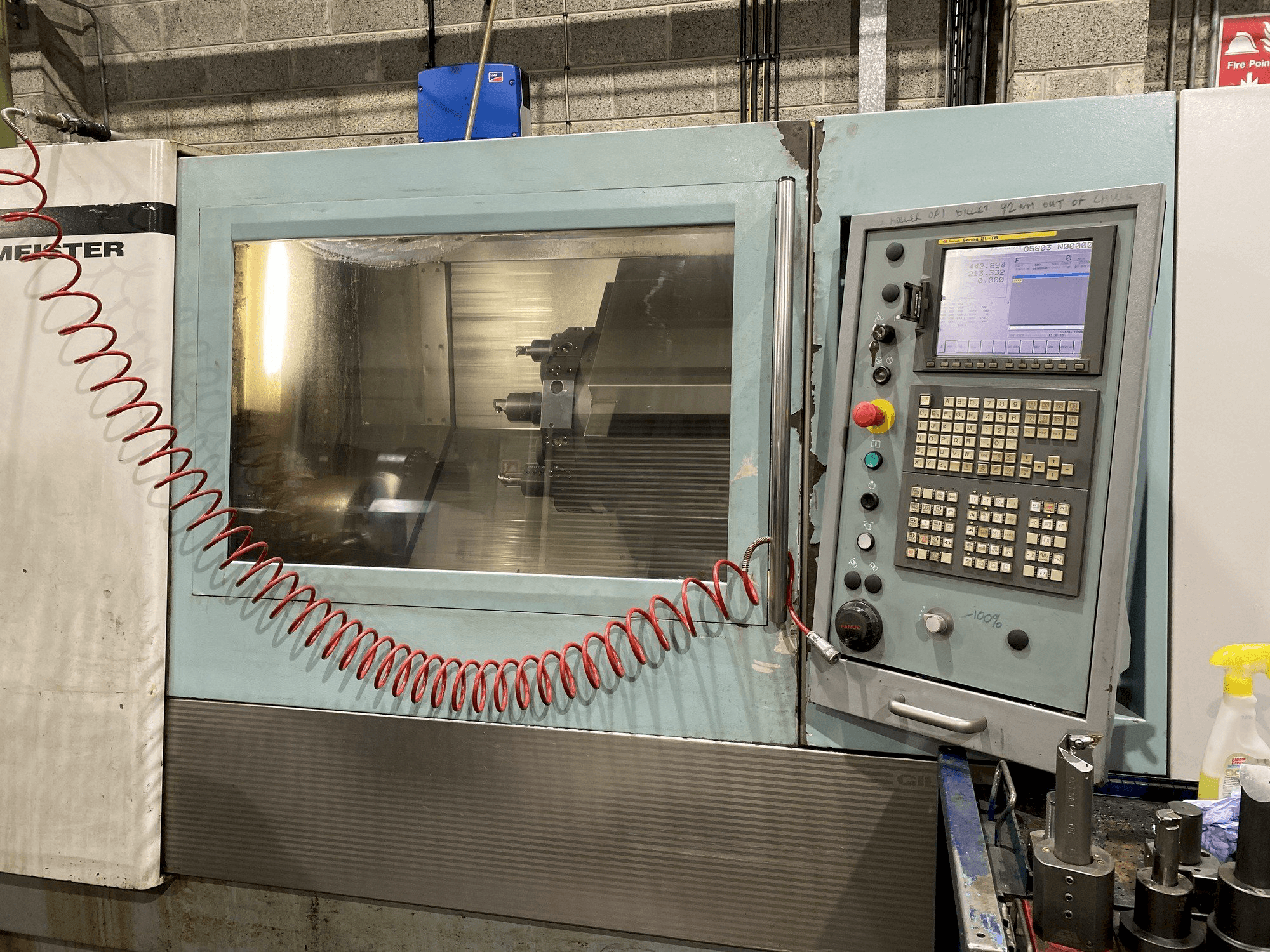 Koneen Gildemeister CTX 510 etunäkymä