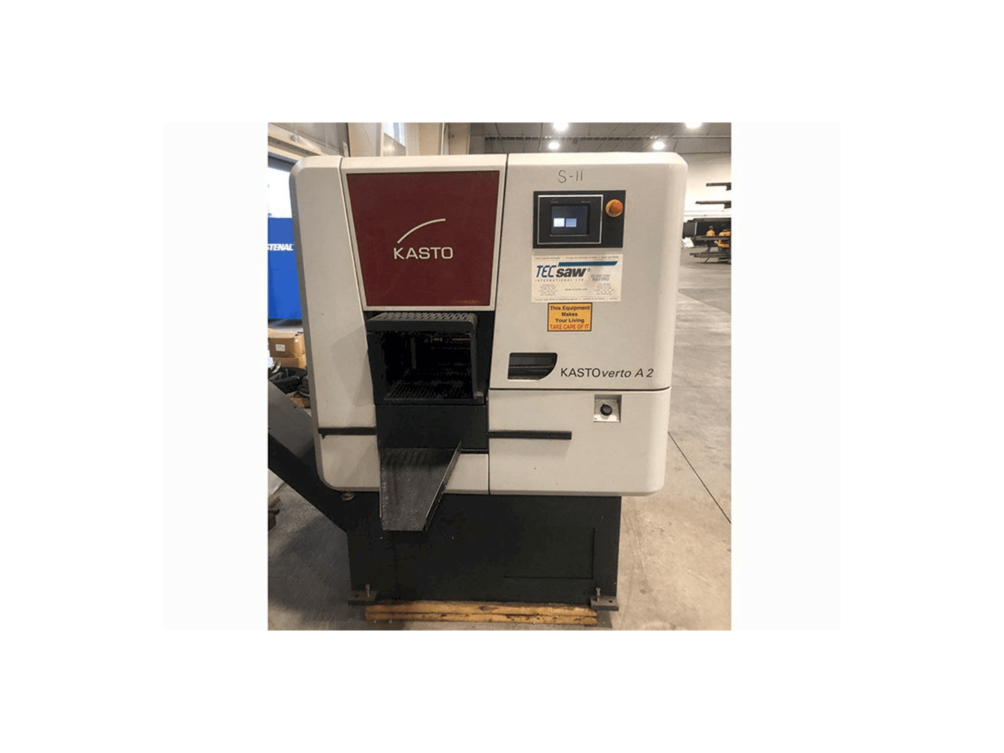 Koneen KASTO verto A2 etunäkymä