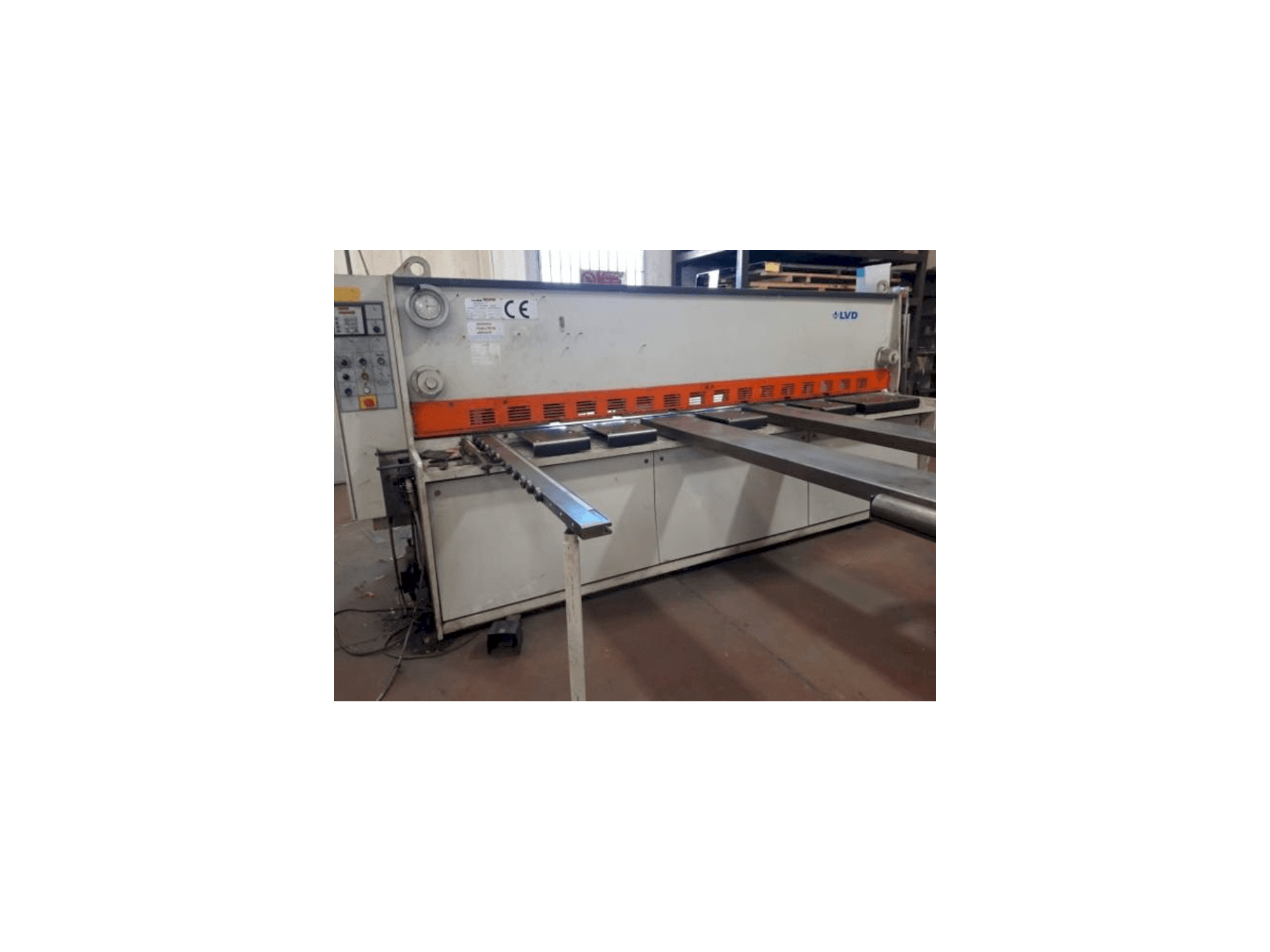 Koneen LVD LDR 3000mm x 6mm etunäkymä