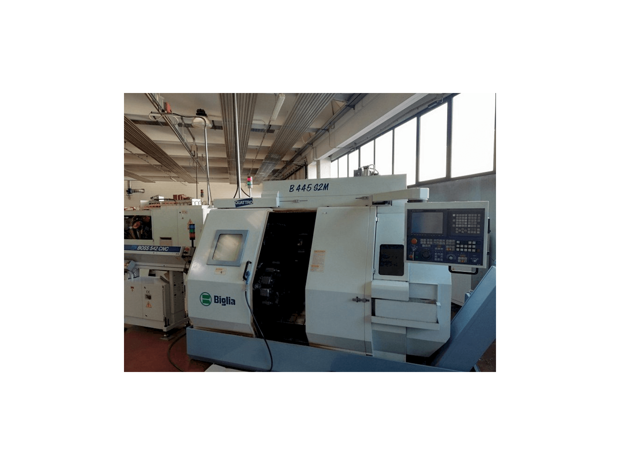 Koneen Biglia B 445 S2M etunäkymä