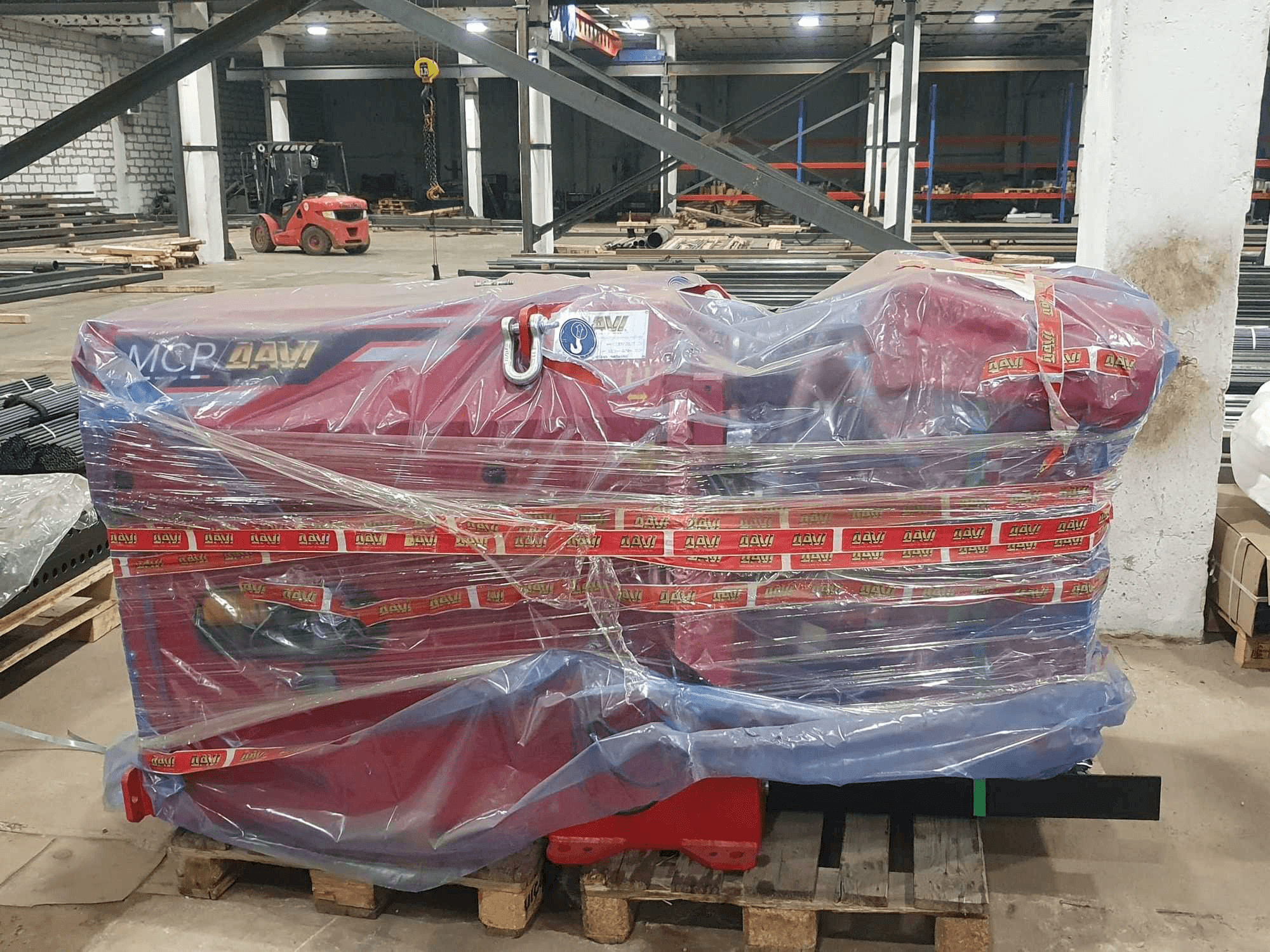 Koneen Davi MCP 9 etunäkymä