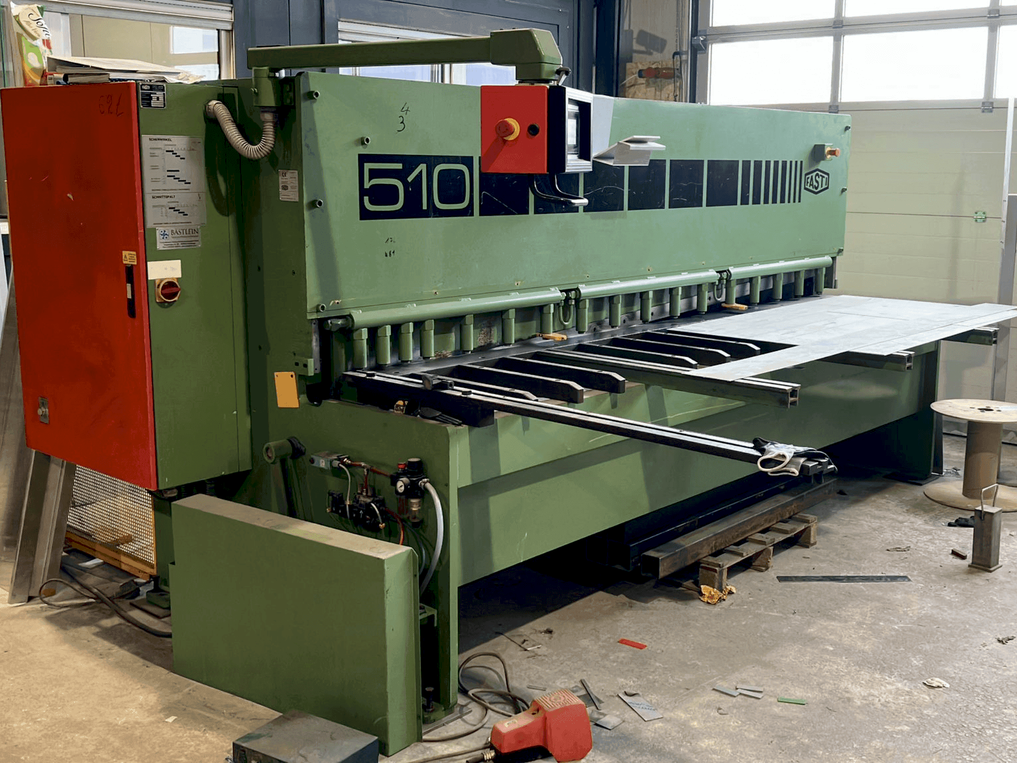 Koneen FASTI 510-30/6 etunäkymä