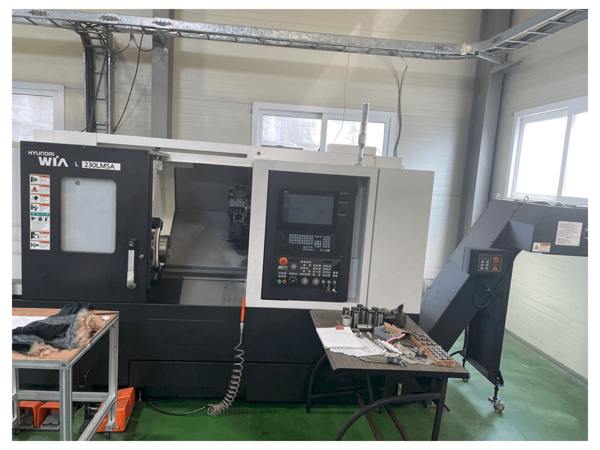 Koneen Hyundai Wia L 230LMSA etunäkymä