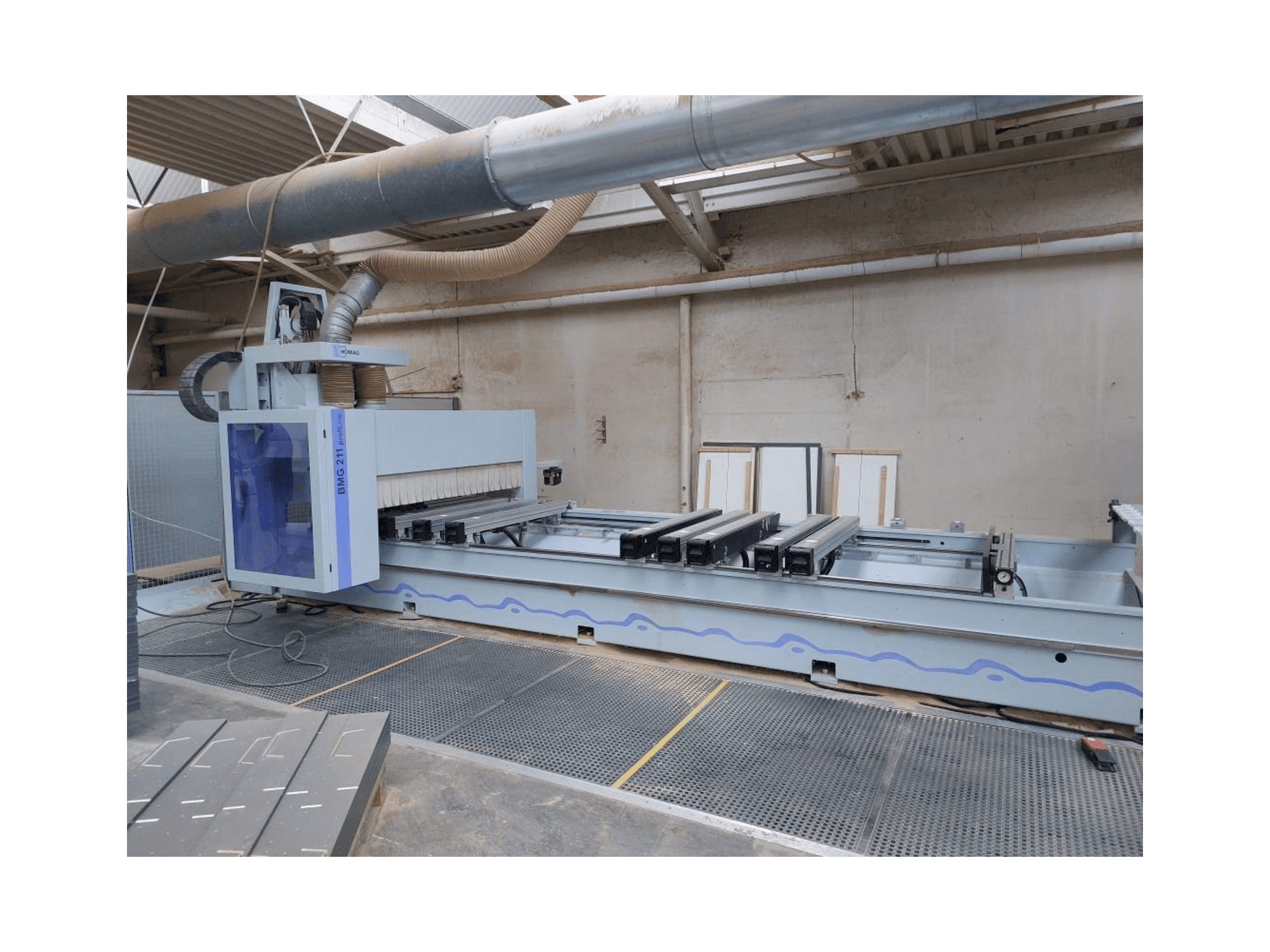 Koneen HOMAG PROFI BMG211 / 45 / 15 / K etunäkymä